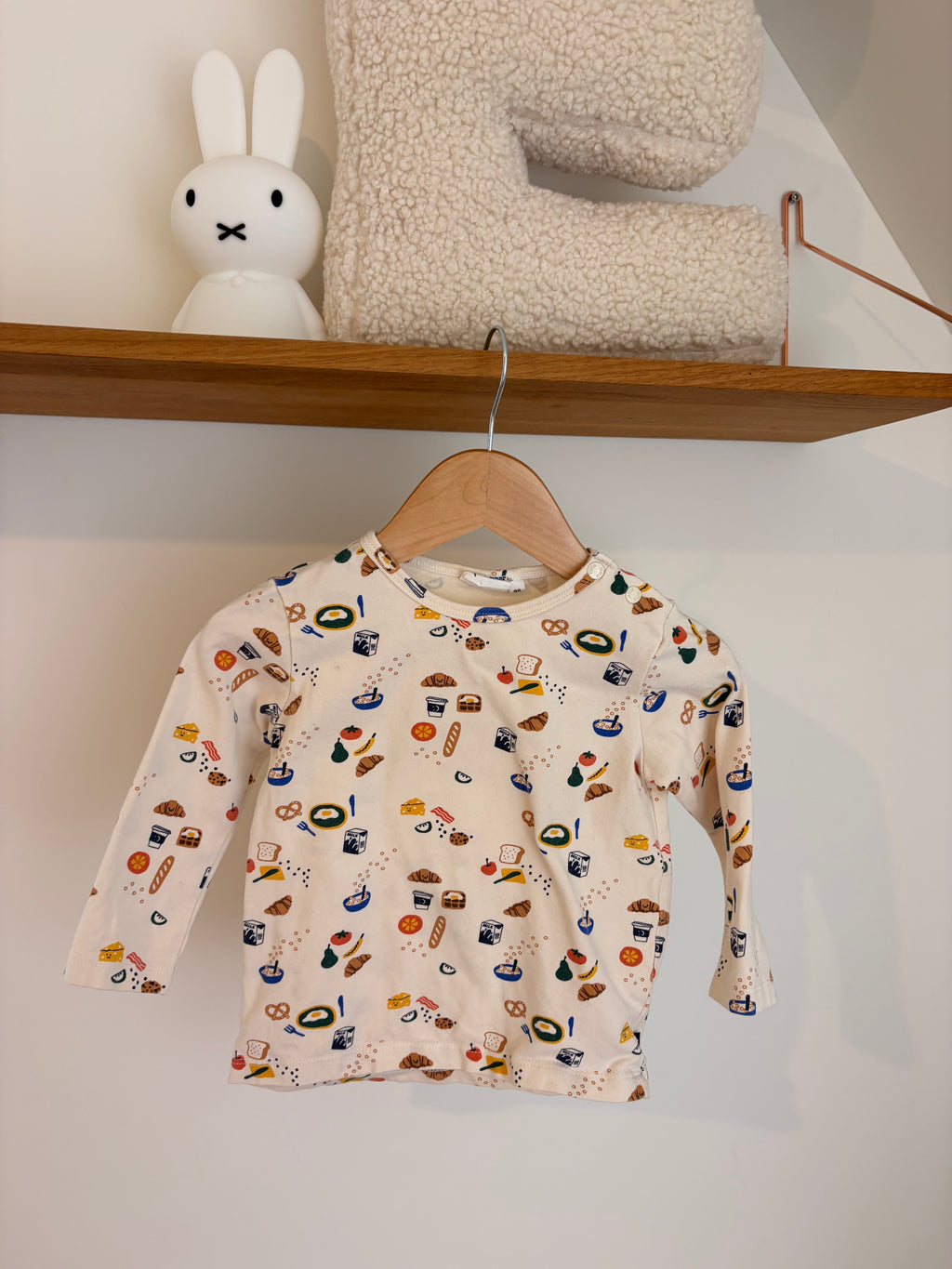 Feetje - leuke tshirt lange mouwen - 86