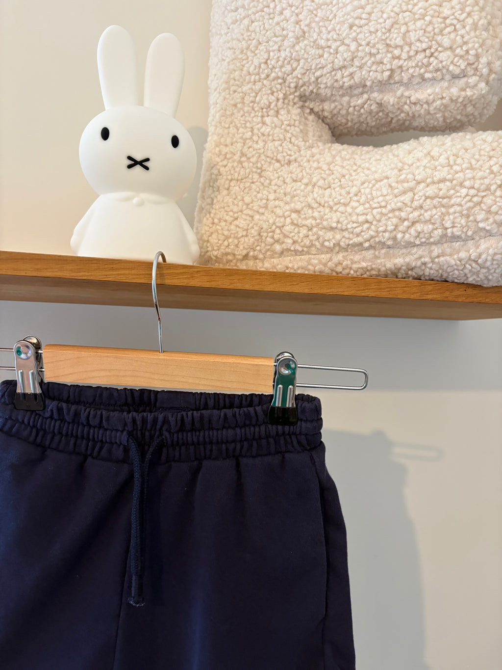 H&M - blauwe short - 7Y