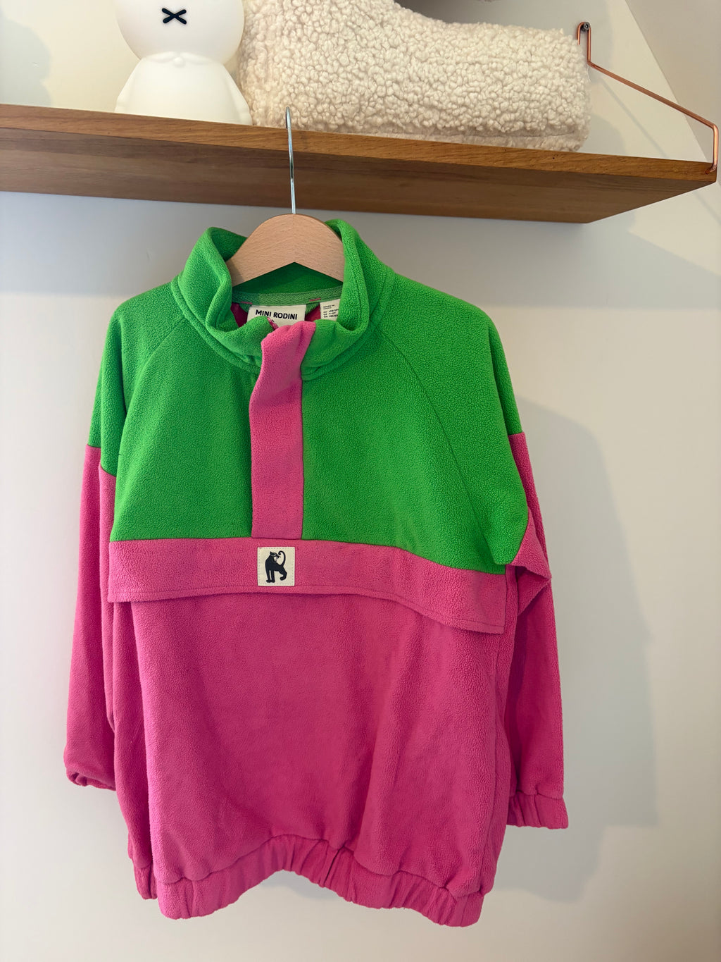 Mini Rodini - fleece trui - 128/134