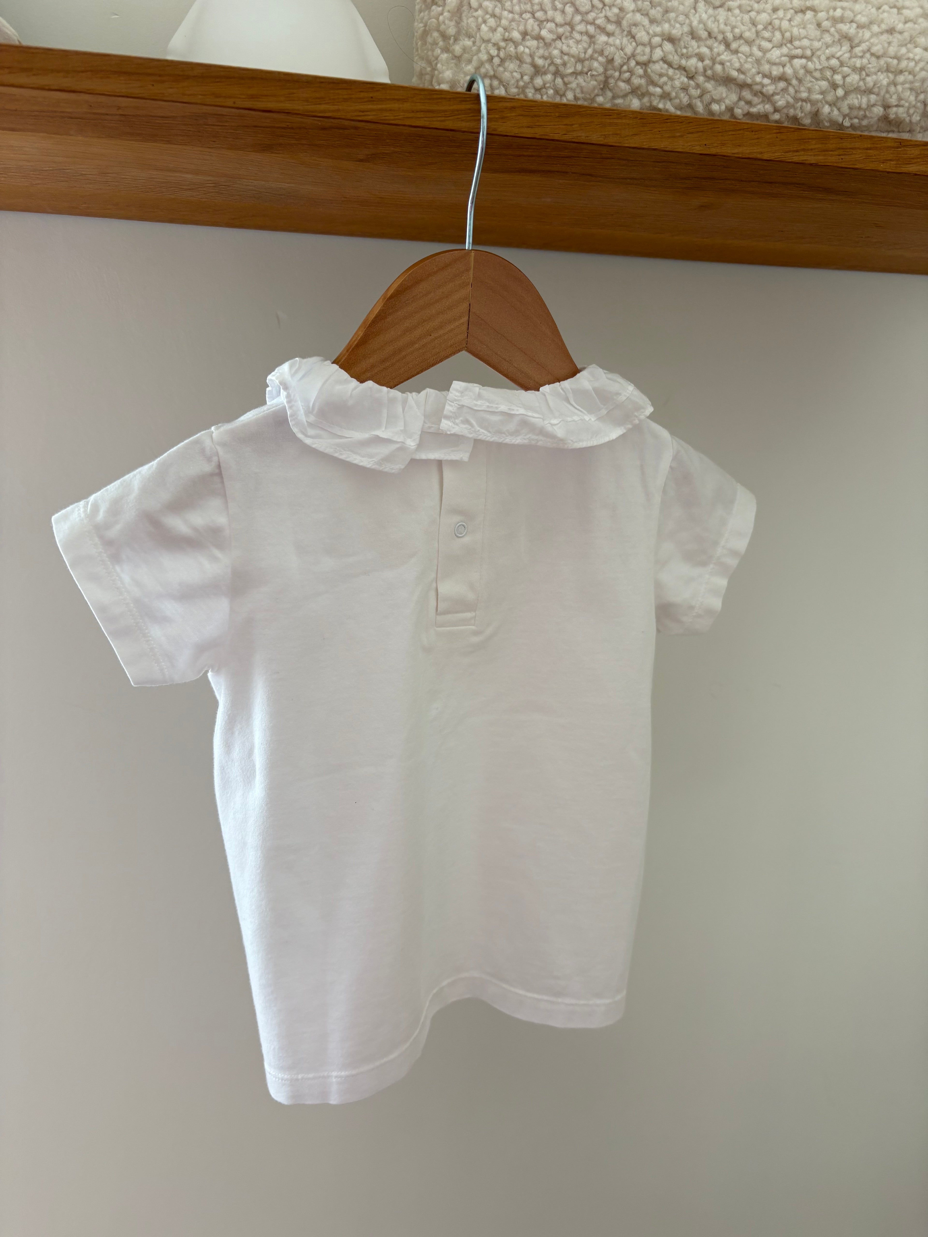 Laranjinha - witte tshirt - 2Y
