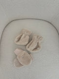 Liewood - fluffy set met wantjes en slofjes - 0/3M