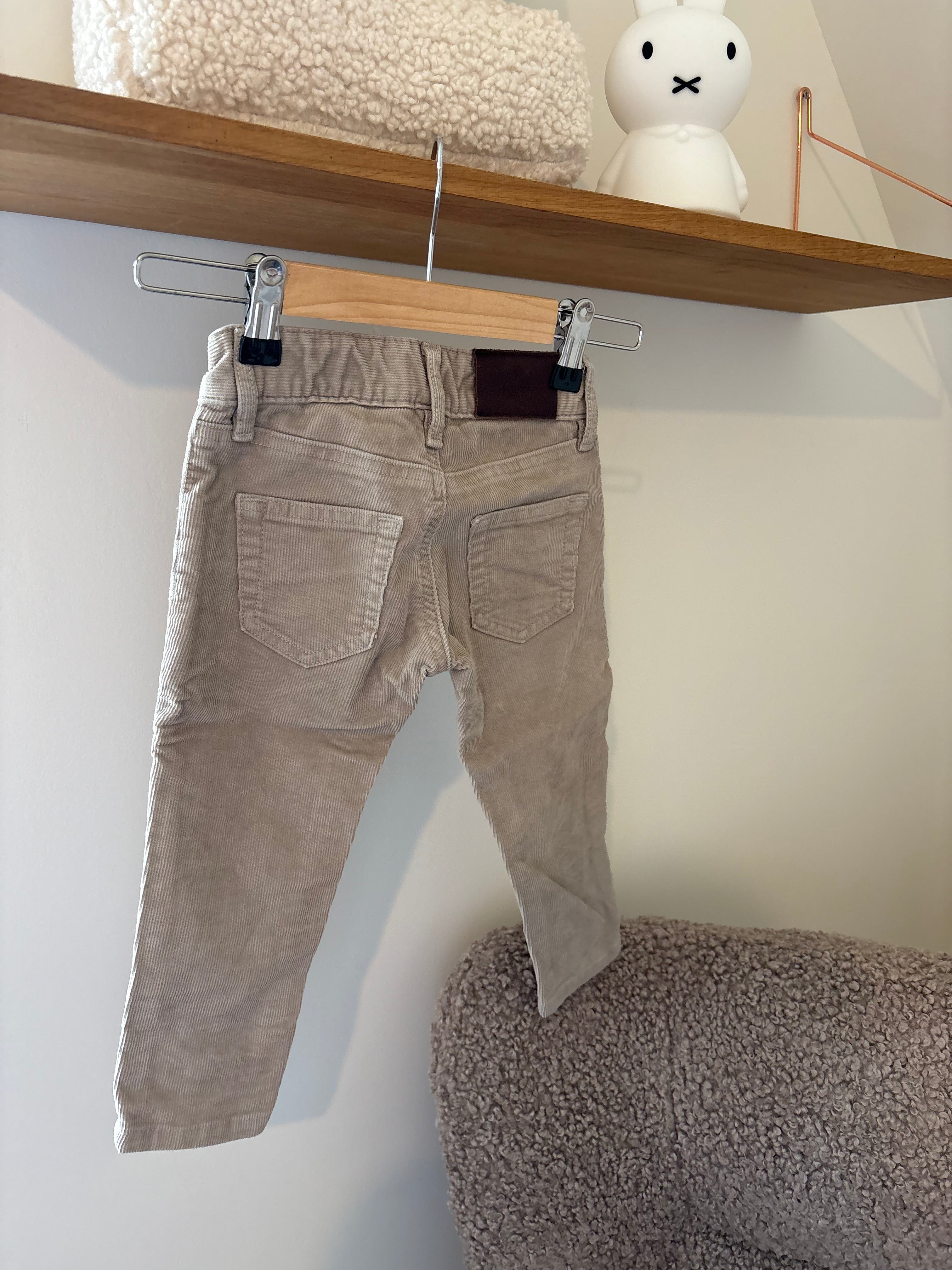 Hackett - beige corduroy broek - 92