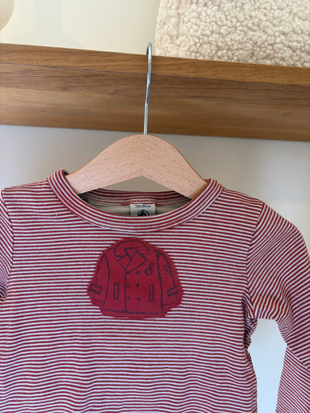 Petit Bateau - truitje strepen - 86