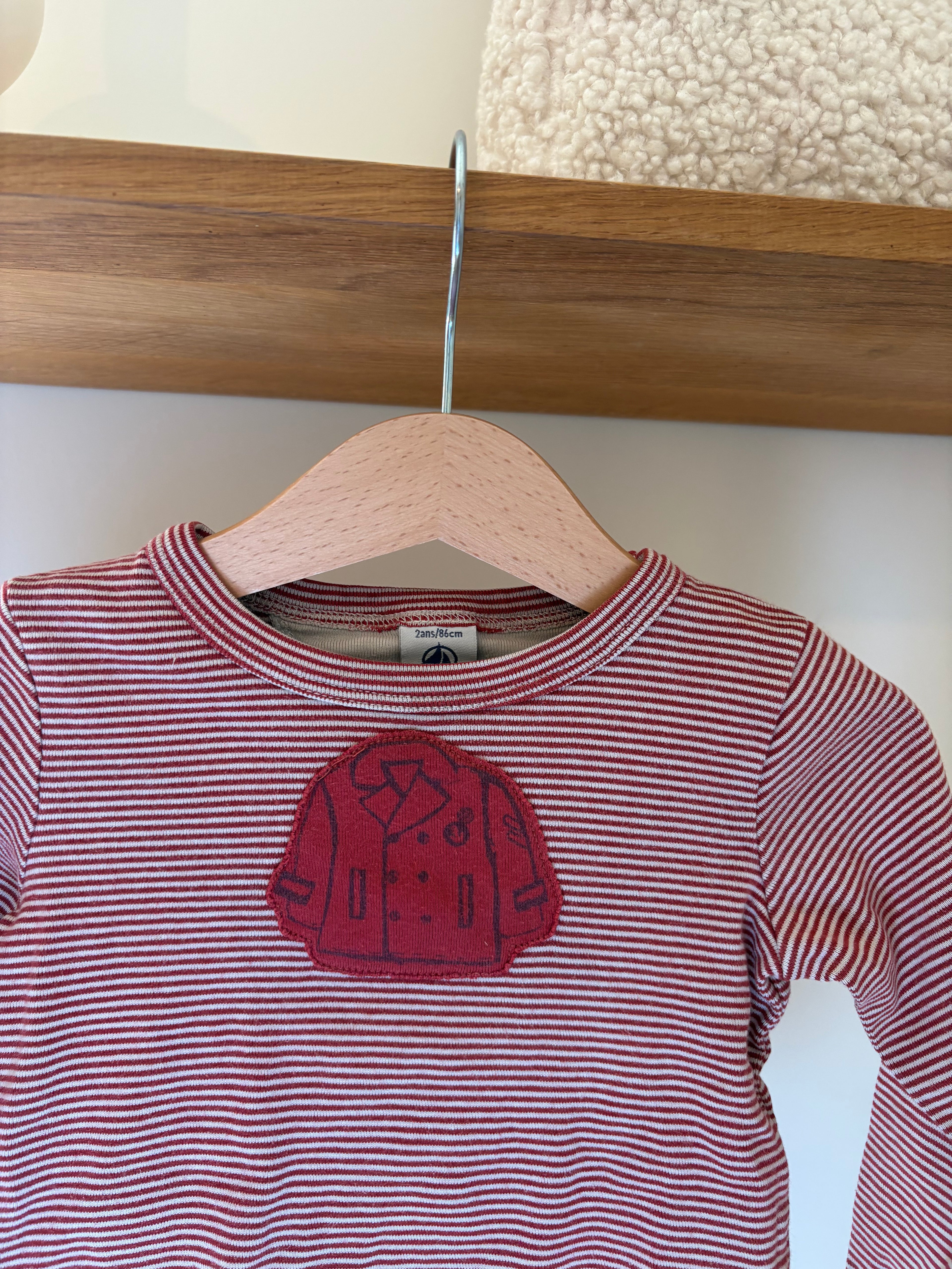 Petit Bateau - truitje strepen - 86