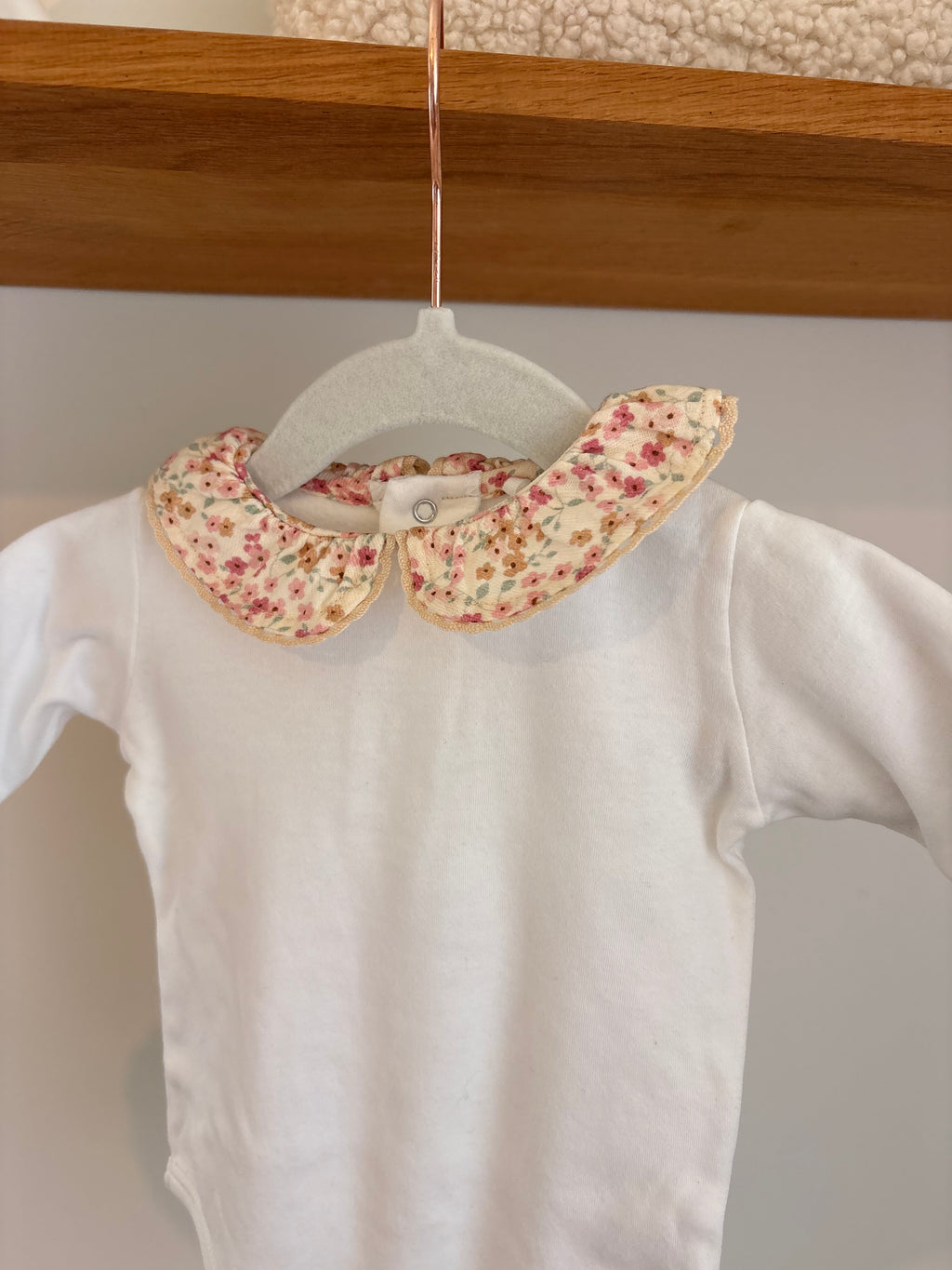 Laranjinha - blousebody met kraagje - 6M