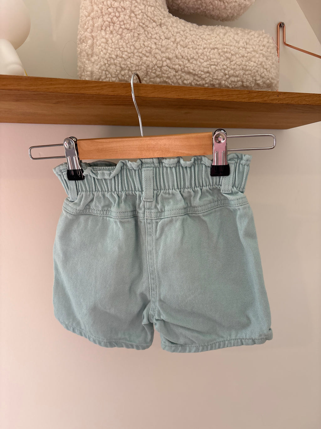 Kiabi - jeans short blauw - 86