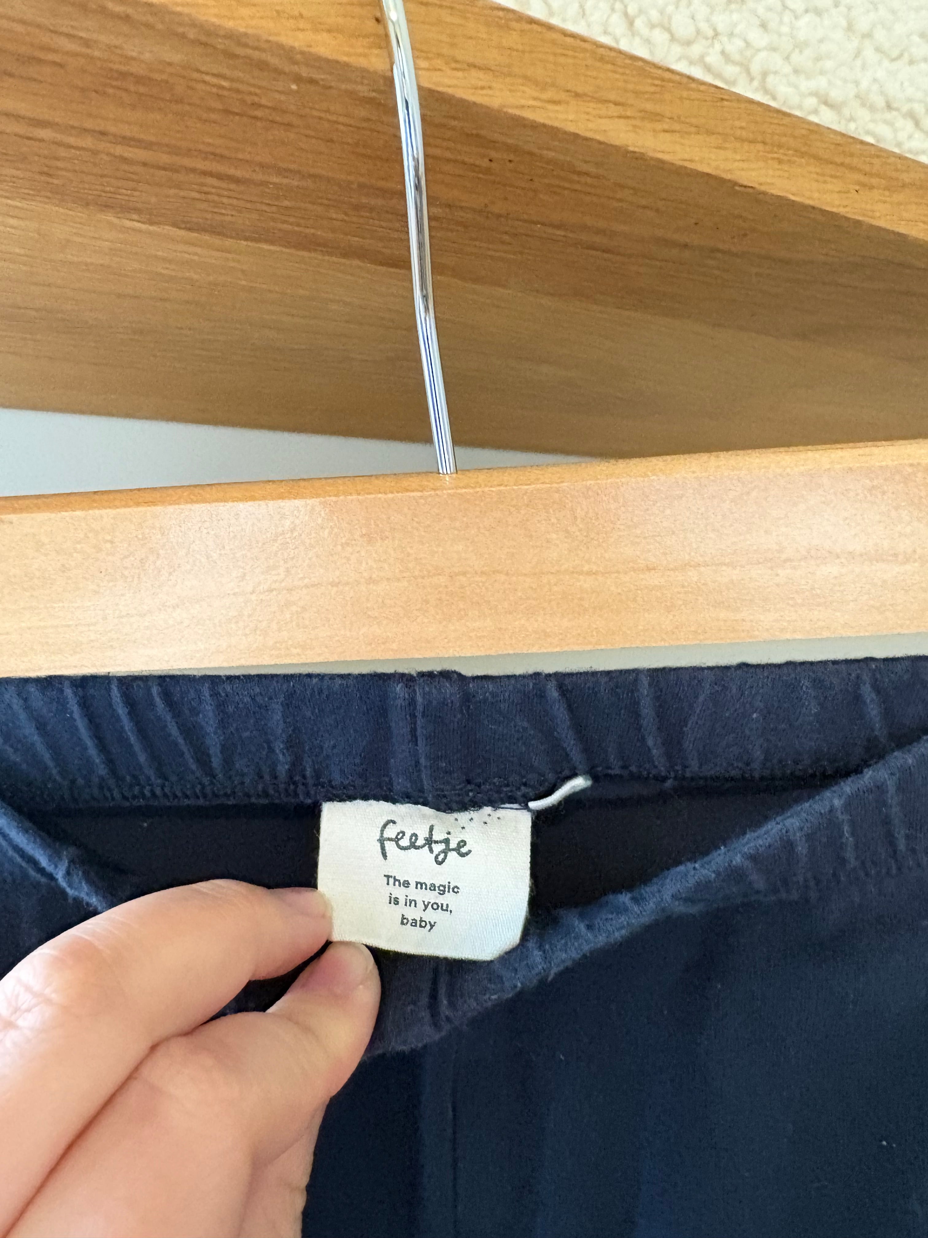 Feetje blauwe legging - 92