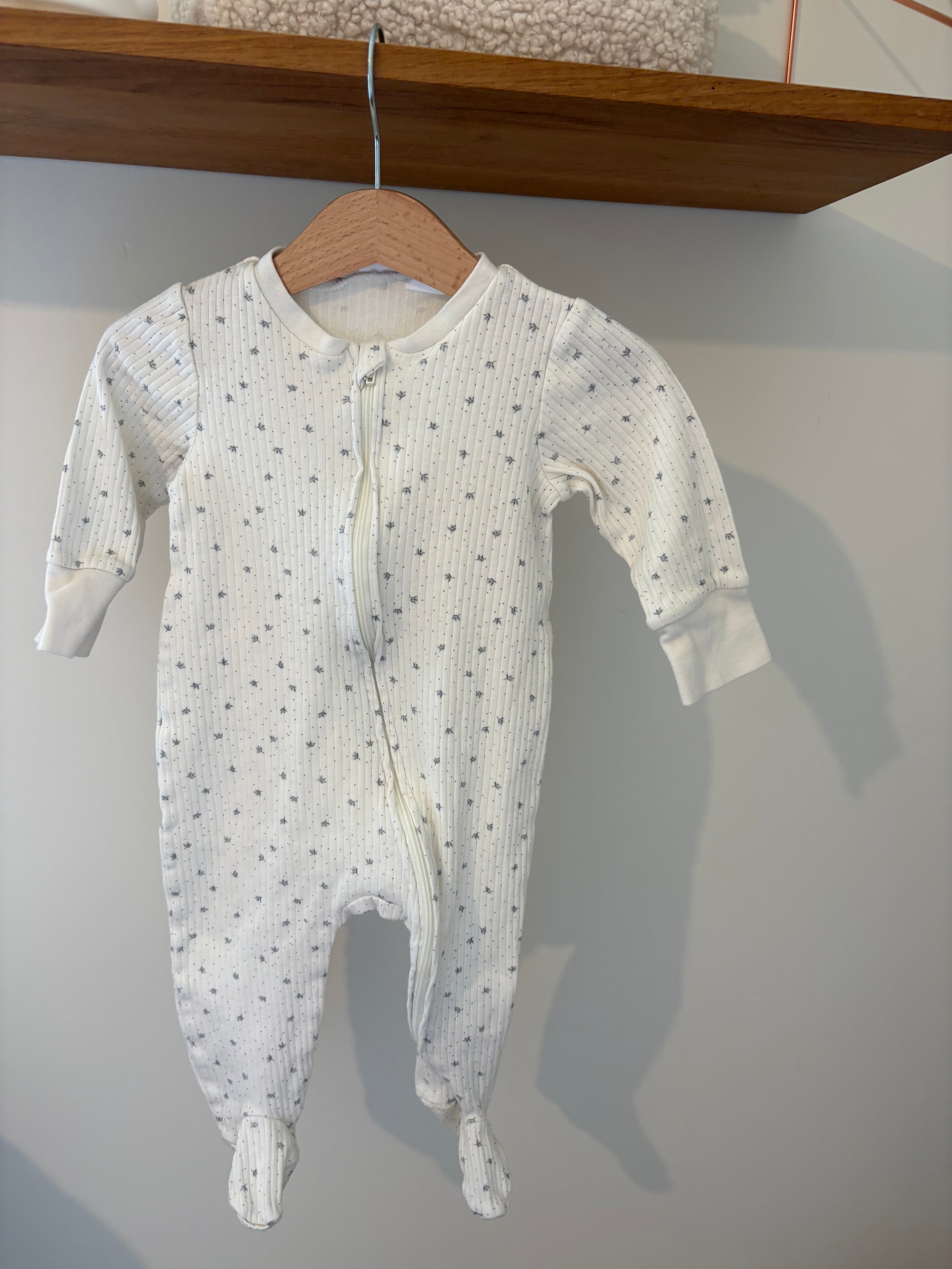 Zara - witte pyjama met motief - 74