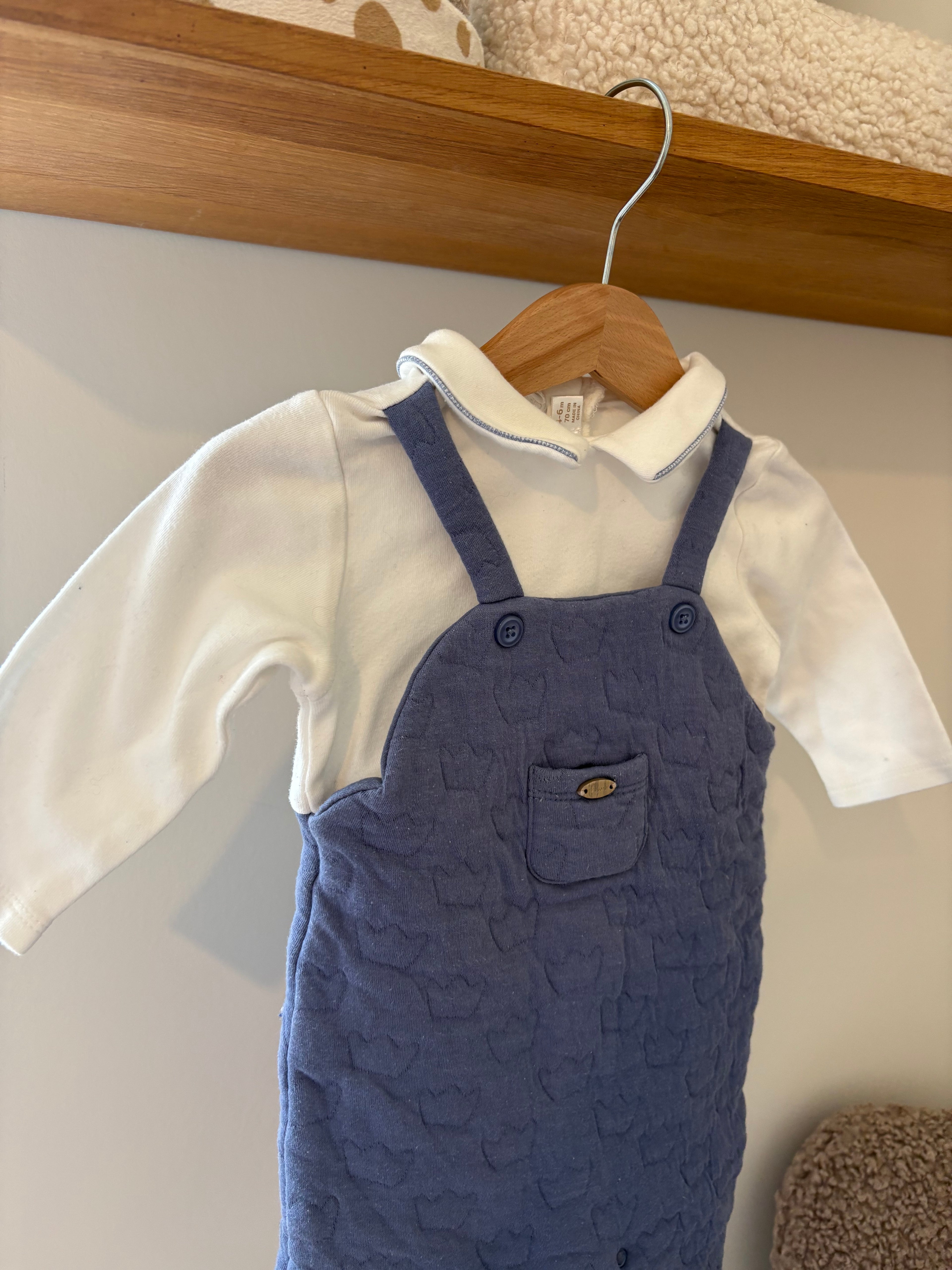 Mayoral - blauw boxpakje - 6M