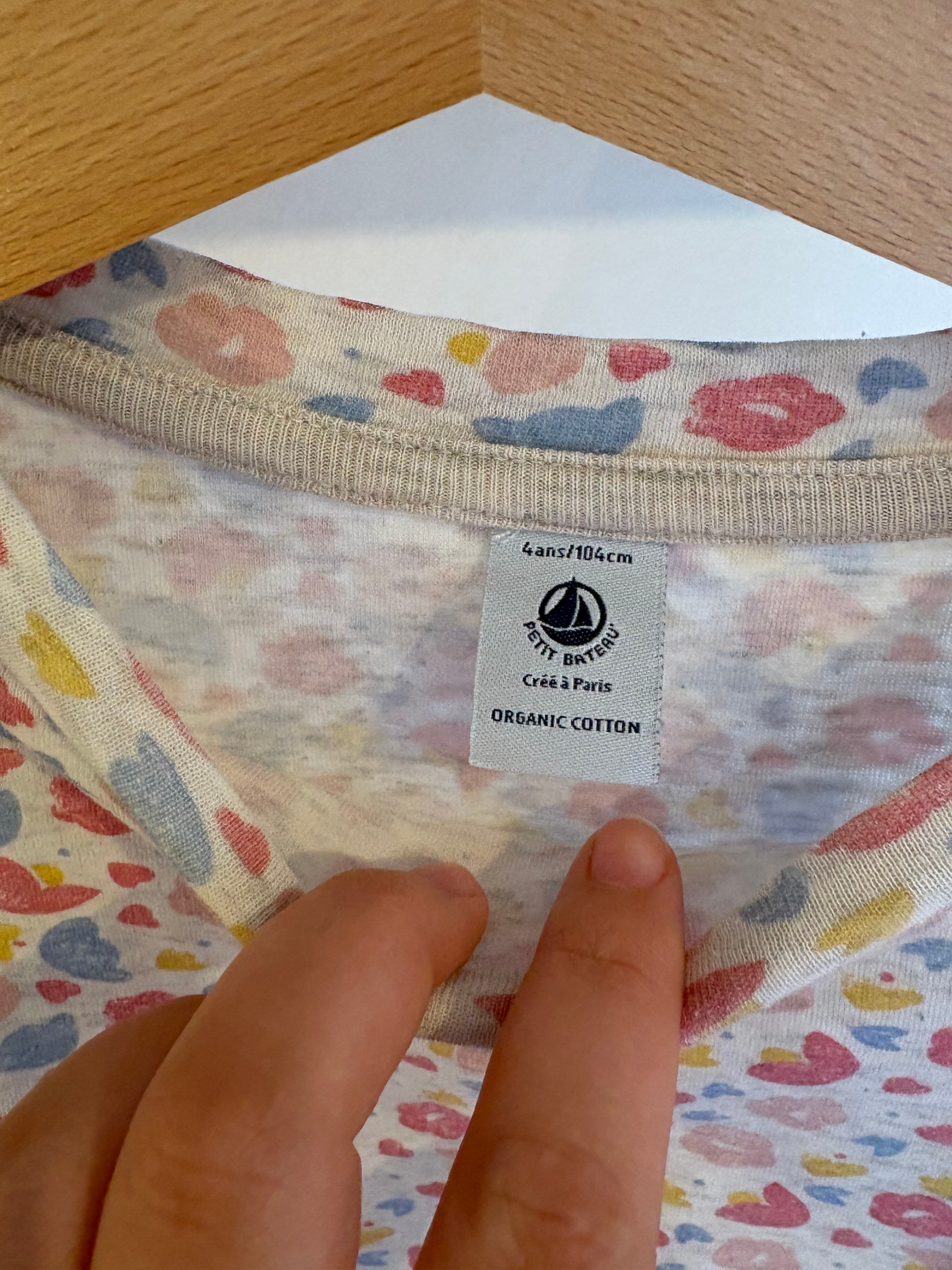 Petit Bateau - jurkje patroon - 104