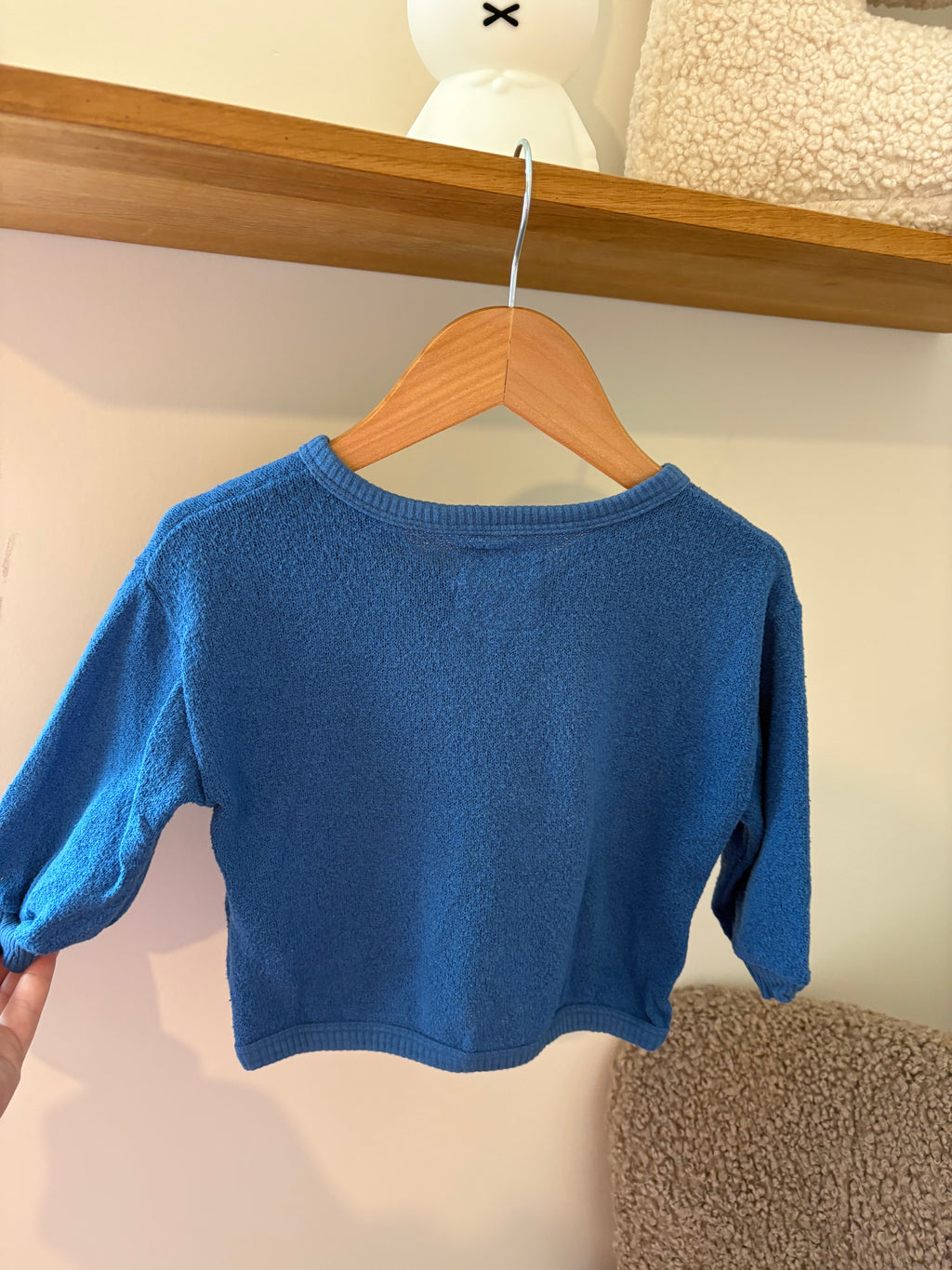 Play Up- blauw truitje - 18M