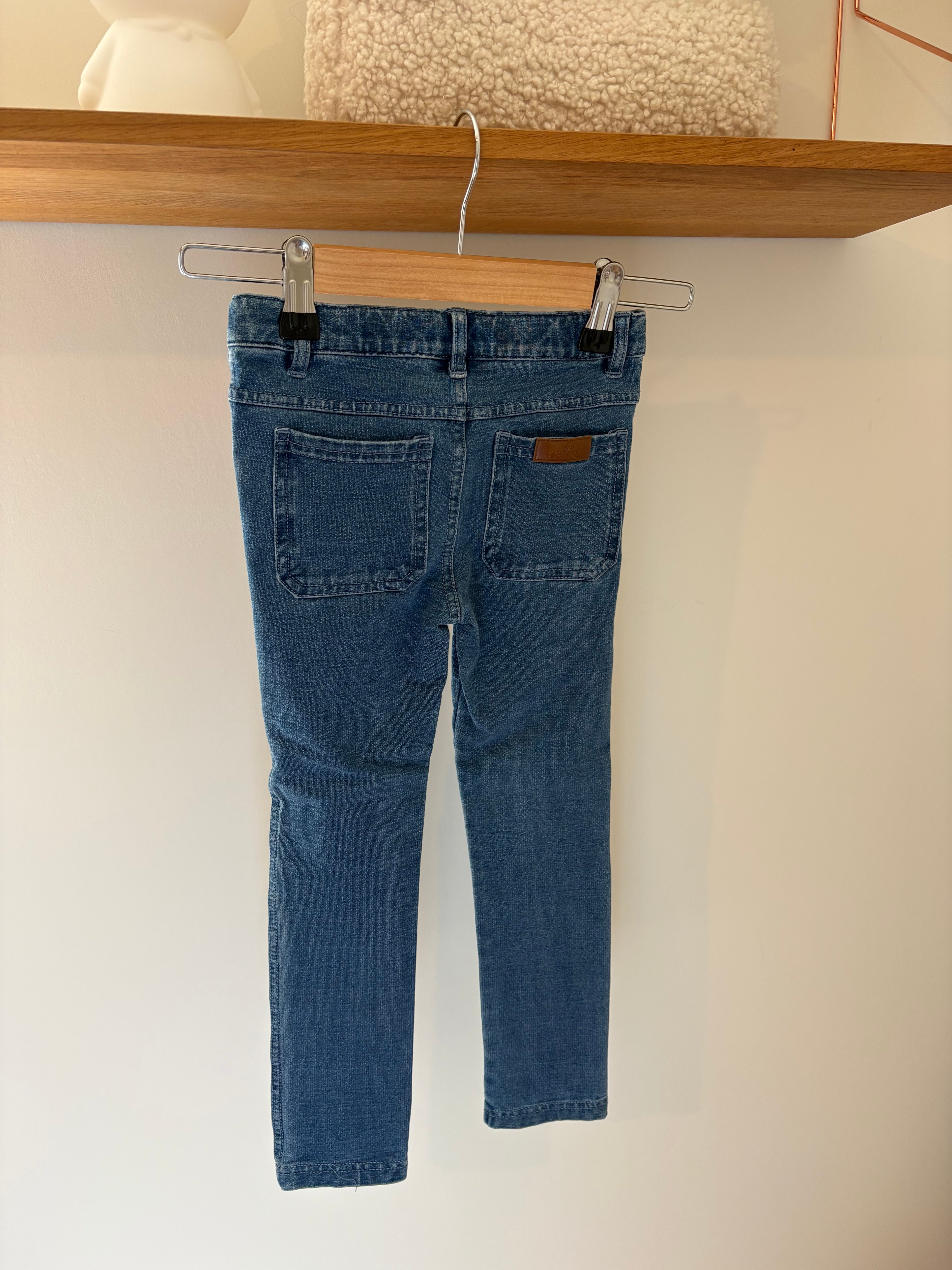 Natini - jeans met roze strik - 104