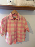 Bellerose - blouse roze/geel - 10