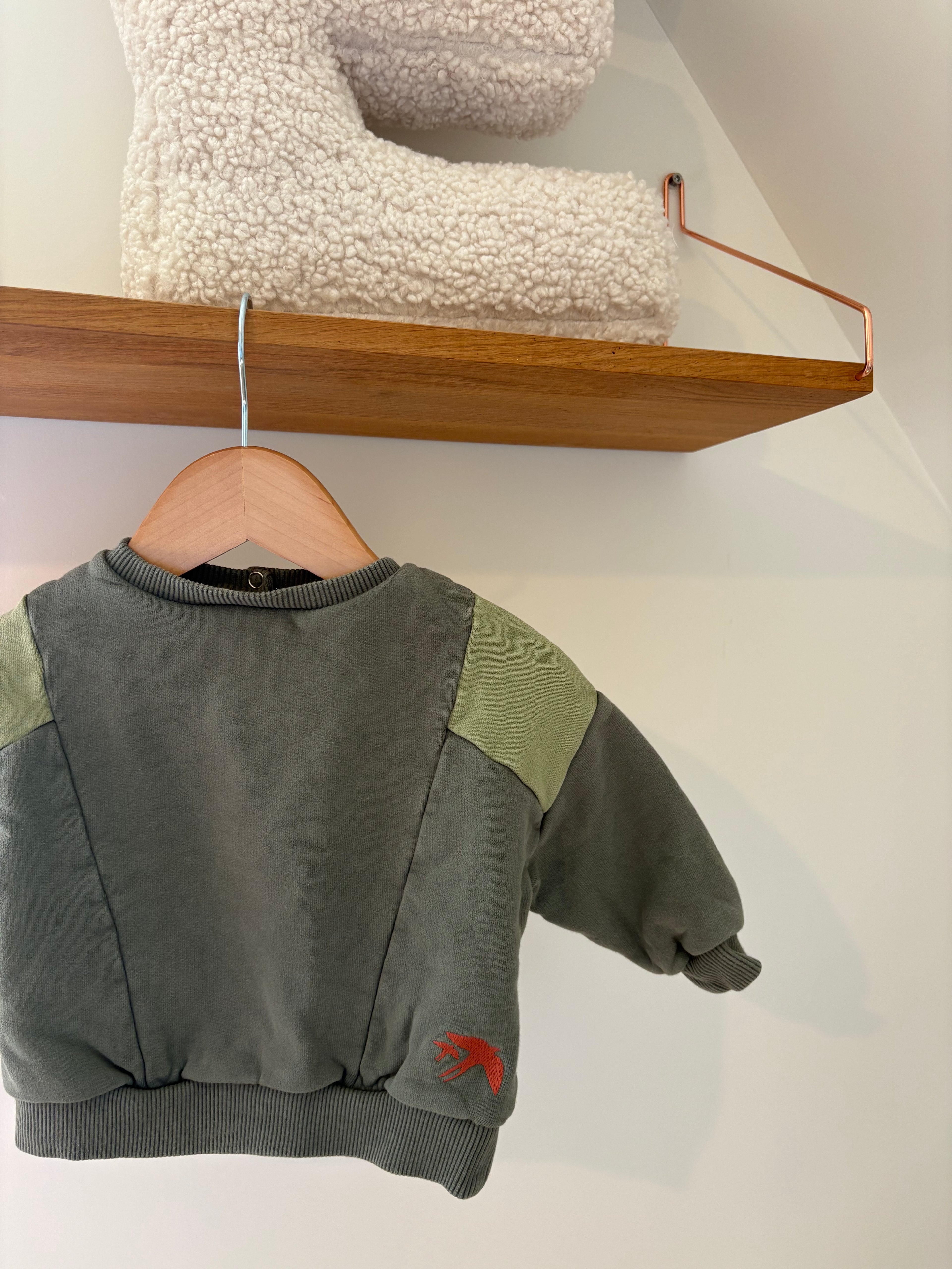 Jenest - groene sweater - 9/12M