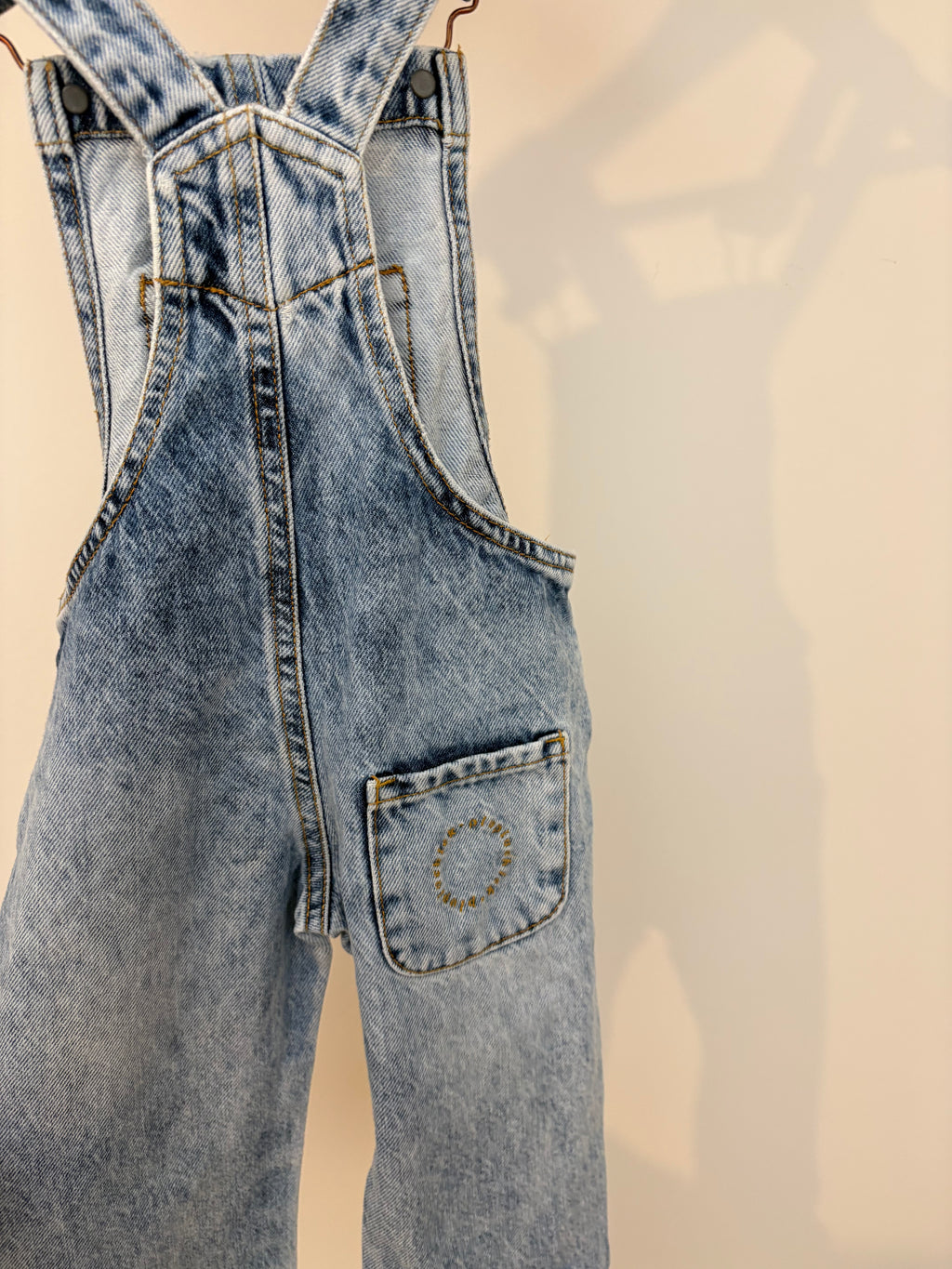 Piupiuchick - denim salopette - 18M