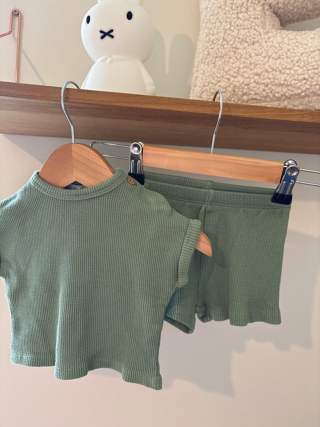 Zara - groen zomers setje - 62