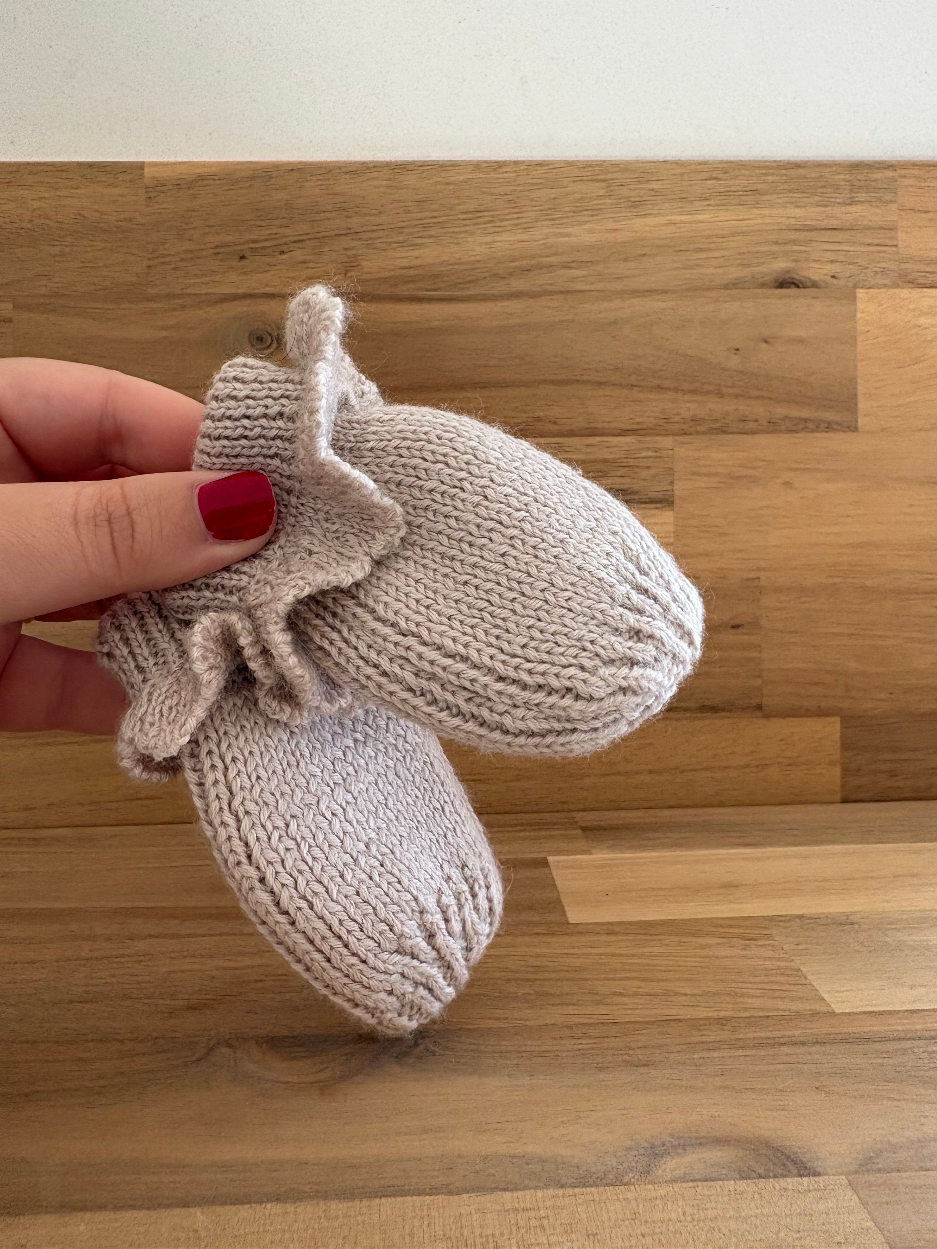 Konges Slöjd- 100% merinowool wantjes- 0/3M