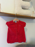 Petit Bateau rood kruippakje - 60
