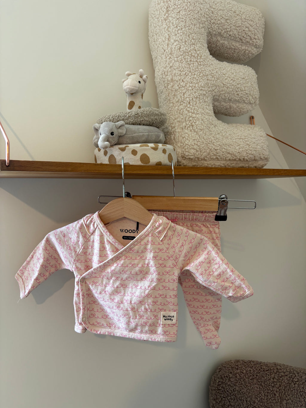 Woody- roze Pyjama - 50 Woody