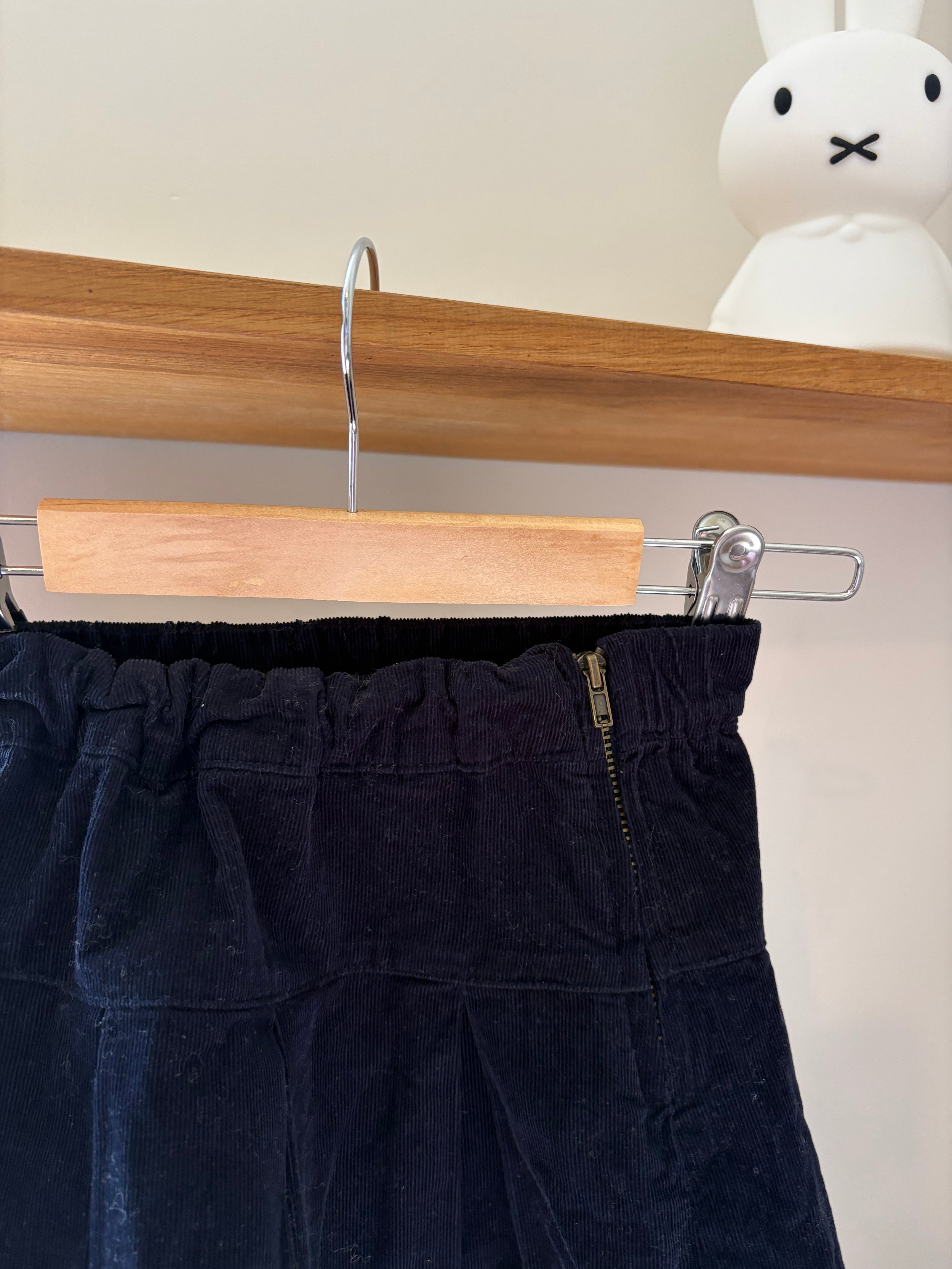 JBC blauw plooirokje - 104