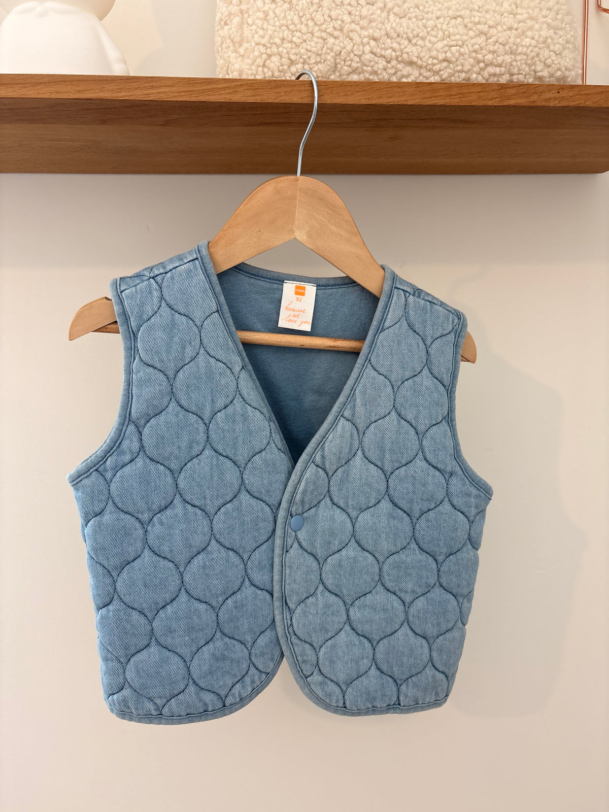 Hema - denim debardeur - 92