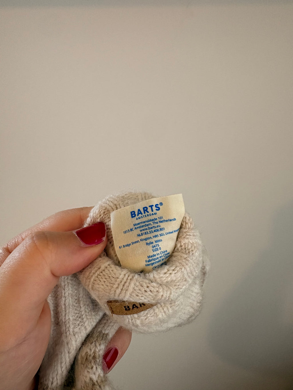 Barts - wantjes - newborn - nieuw