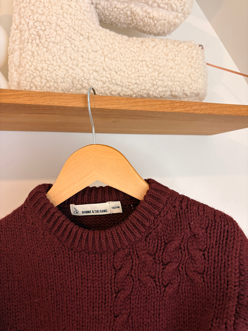 Bonnie & The Gang - rode knit trui - 86