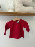 Petit Bateau - rode tshirt - 74