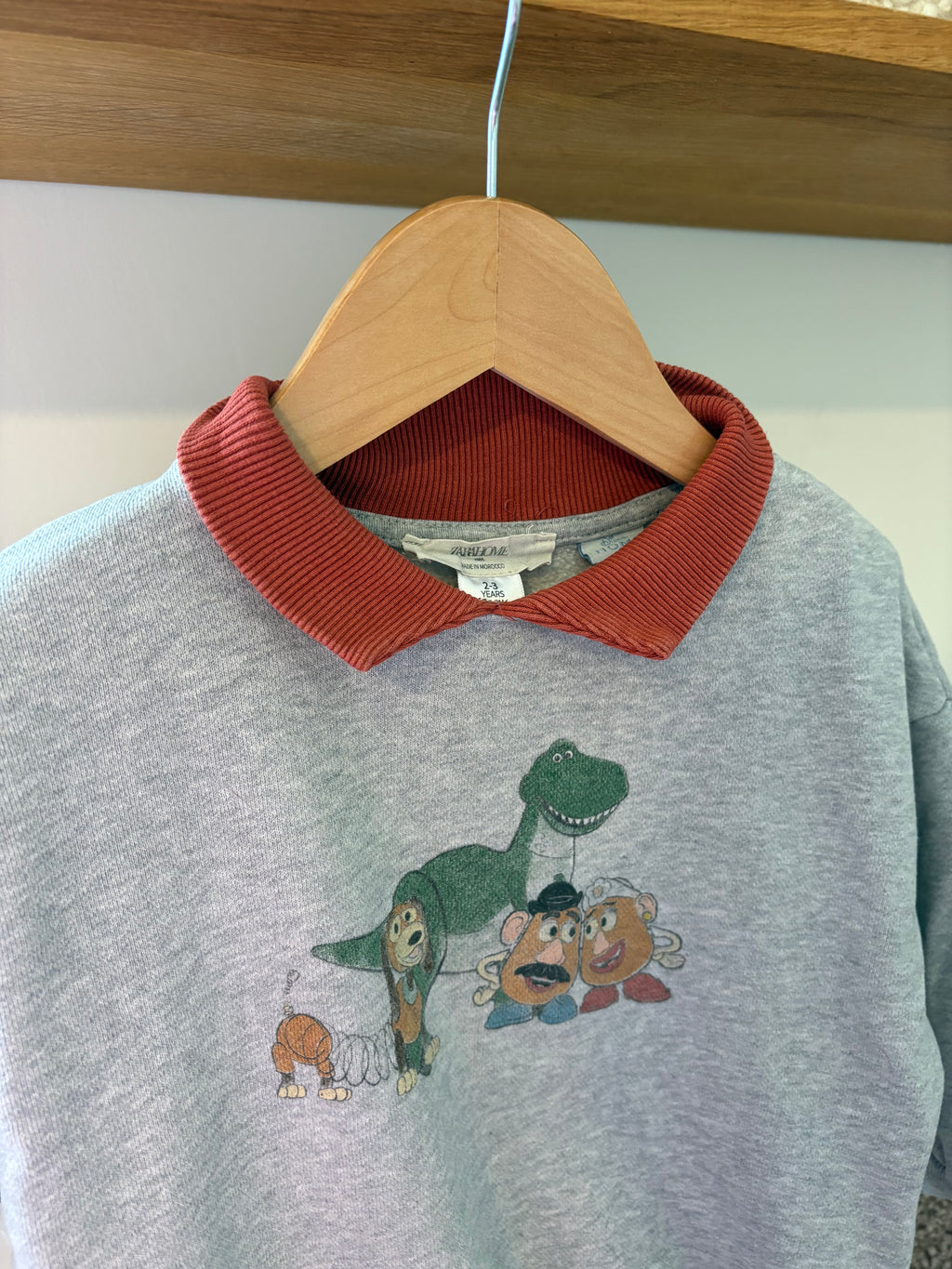 Zara Home - sweater figuurtjes - 2/3Y