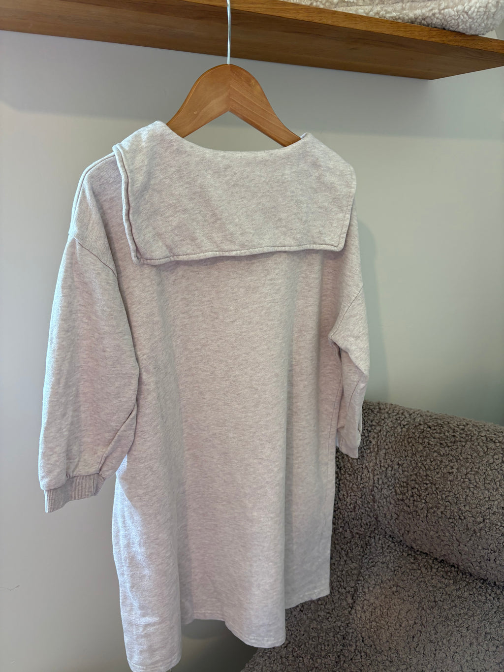 Bella B- grijs kleedje - L (110)