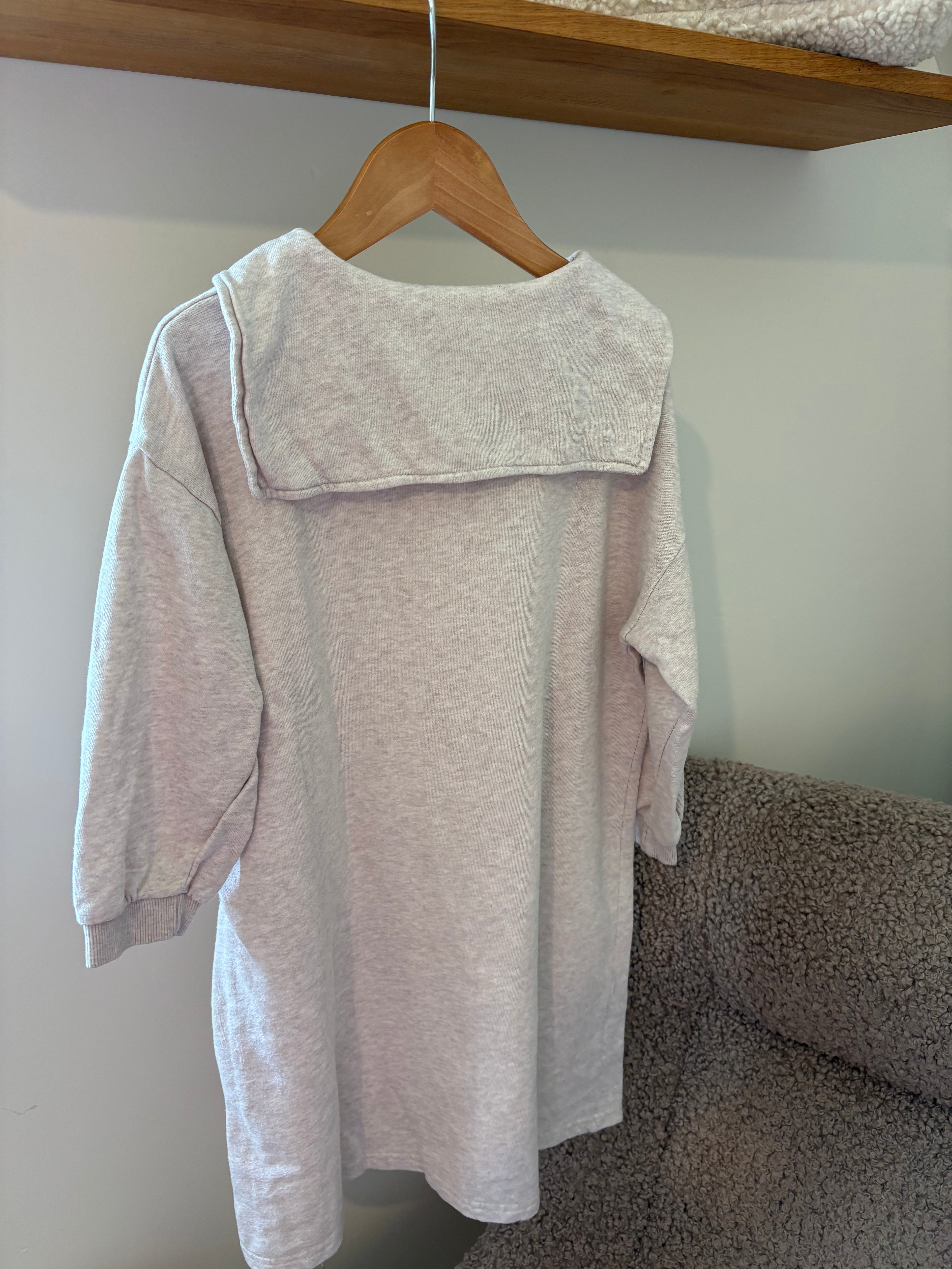 Bella B- grijs kleedje - L (110)
