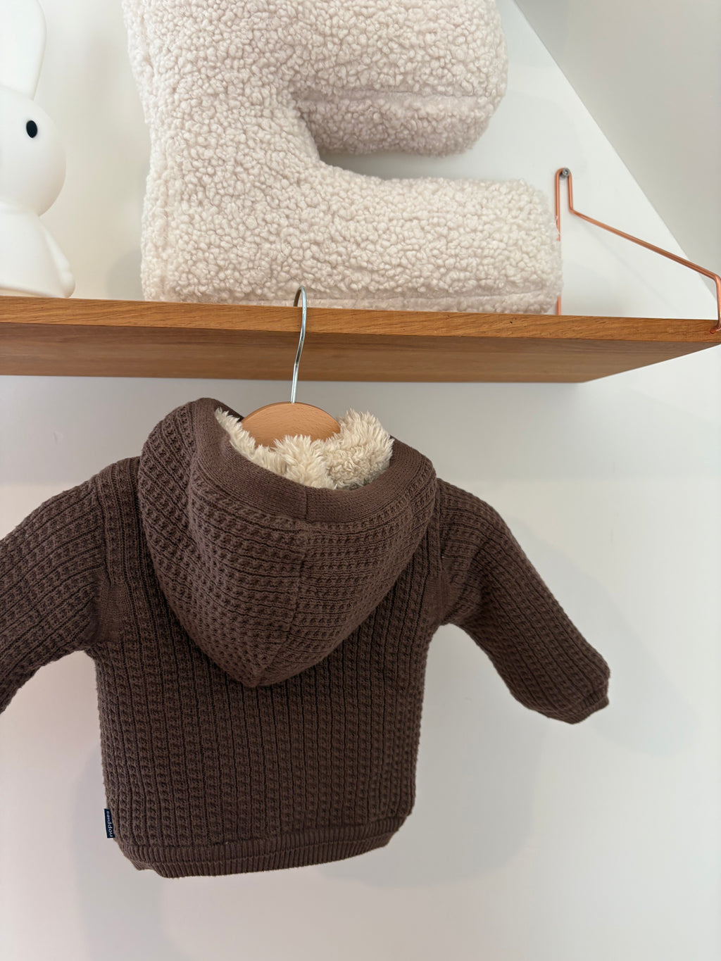 Noppies - fleece truitje knopen - 62