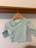 Noppies - turquoise topje met lange mouwen - 68