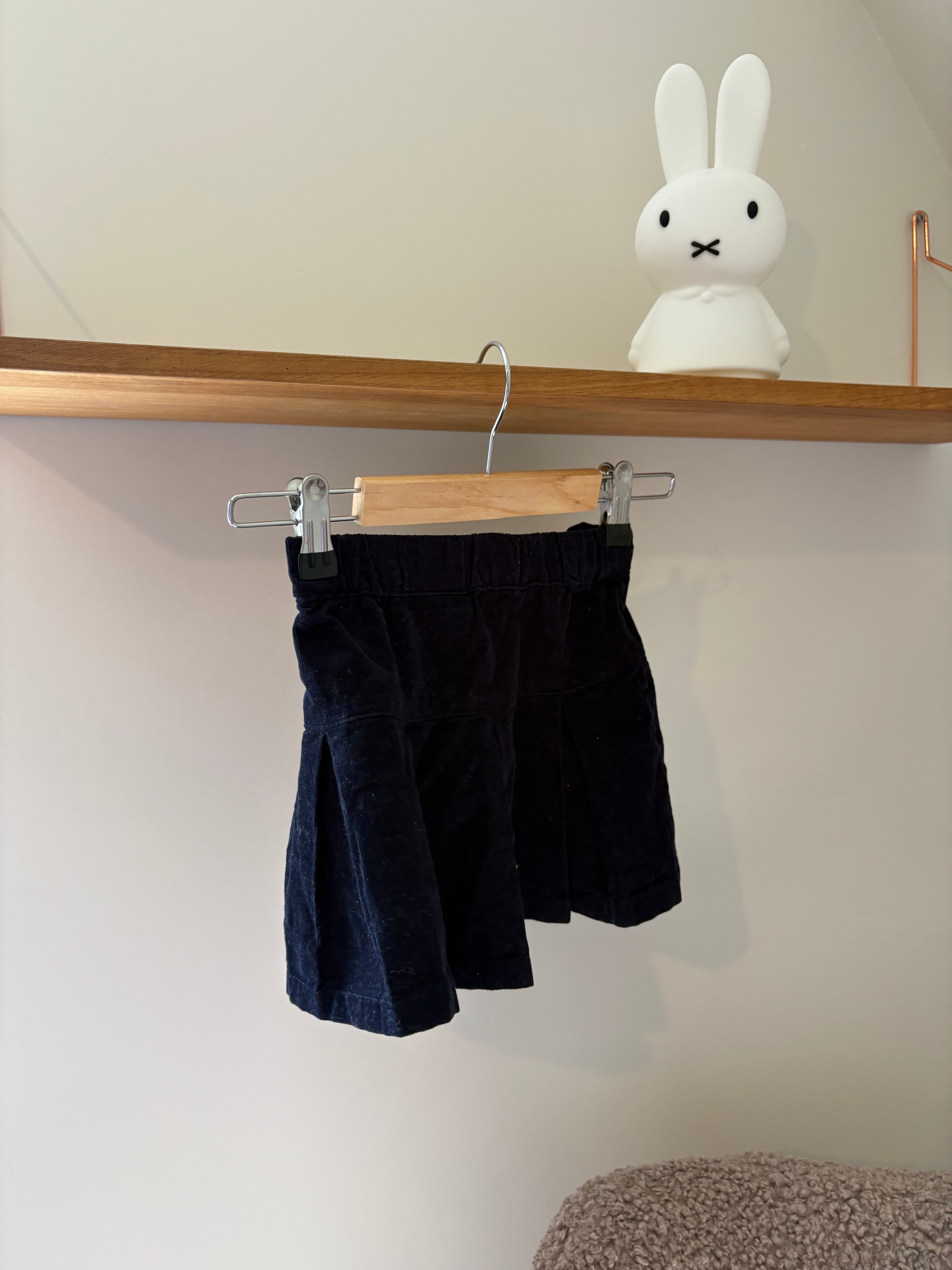 JBC blauw plooirokje - 104