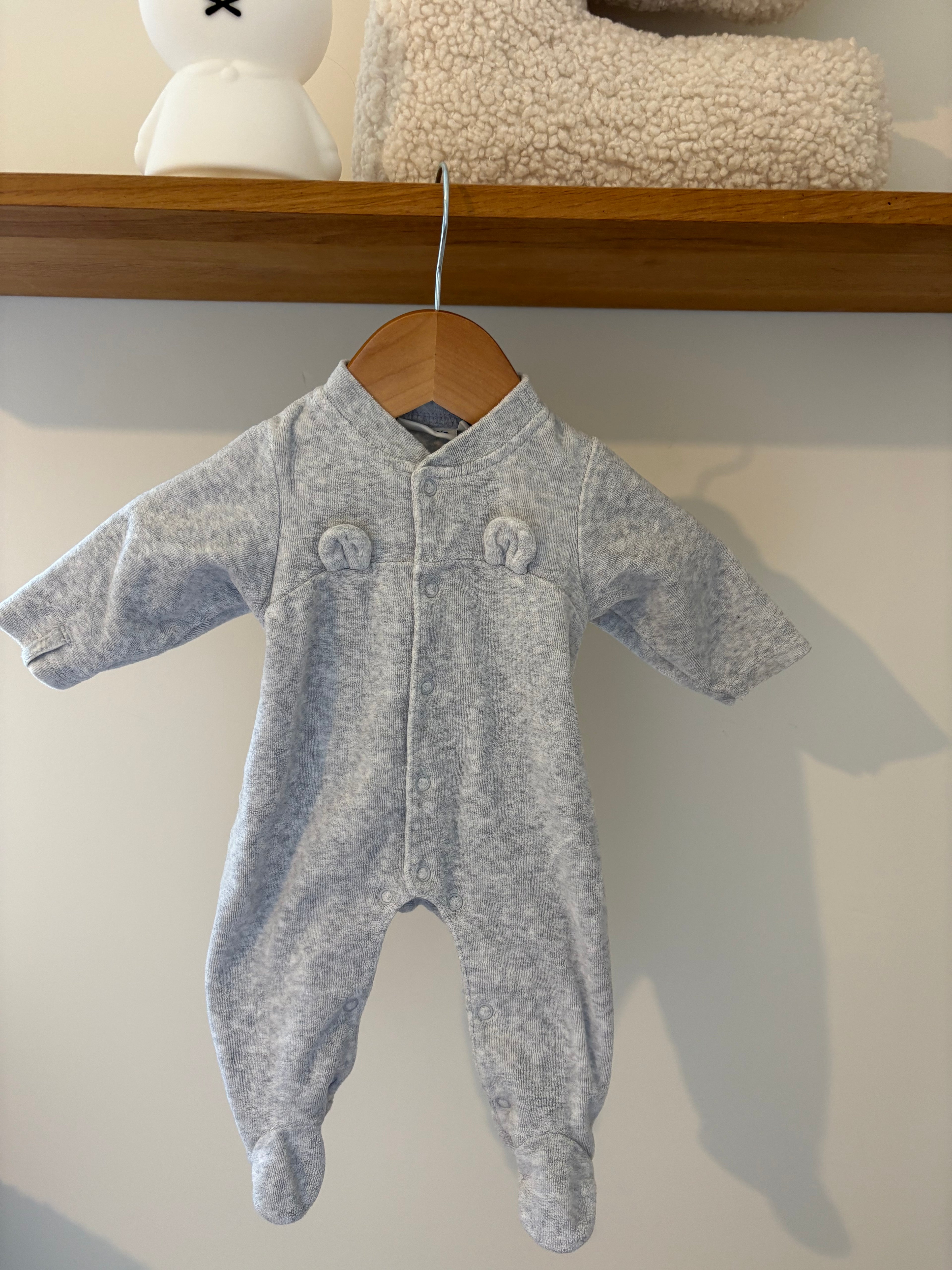 Noukies - pyjama grijs - 56