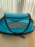 Deryan - blauwe travel cot tent
