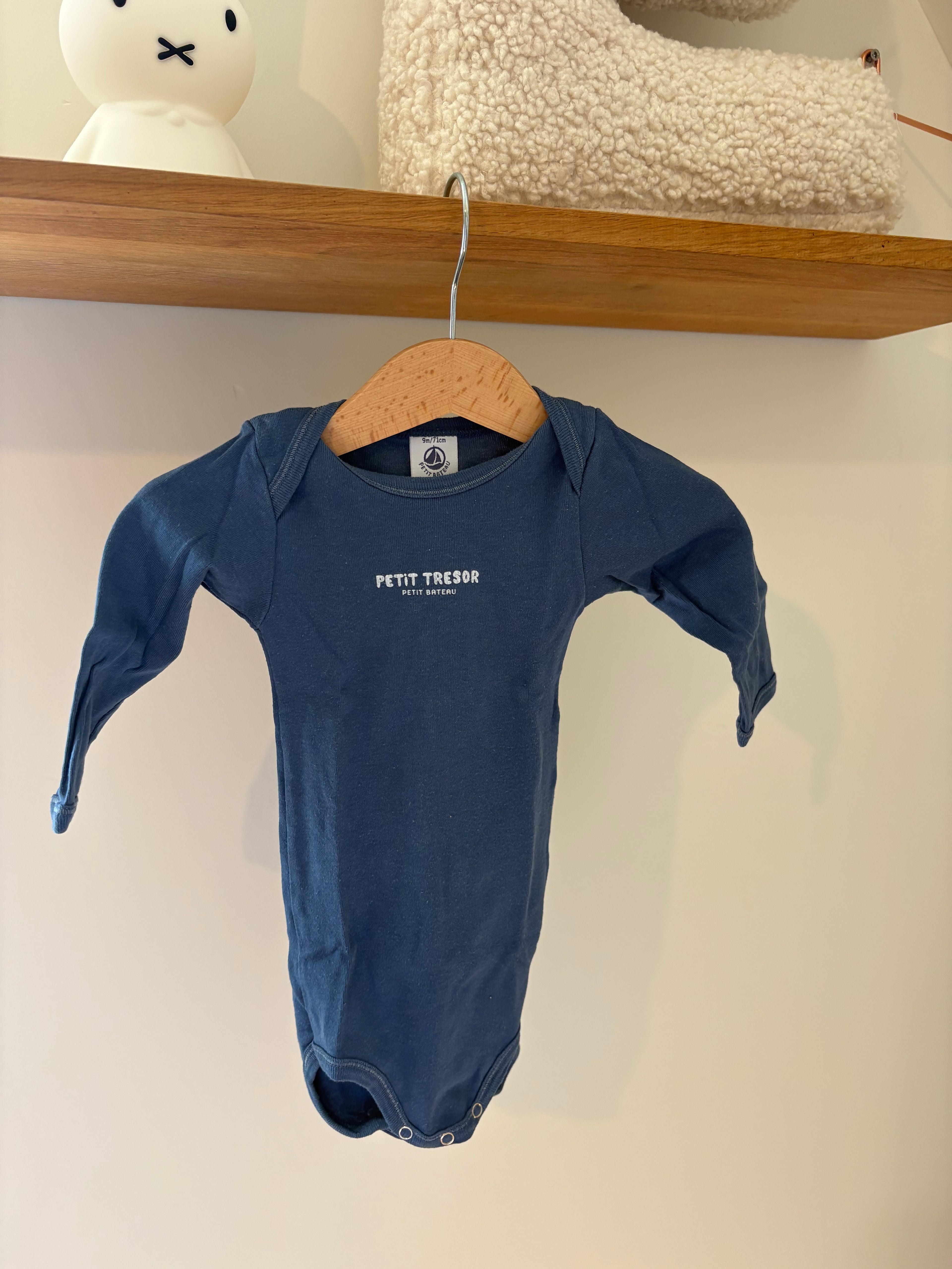 Petit Bateau - body petit tresor - 9M