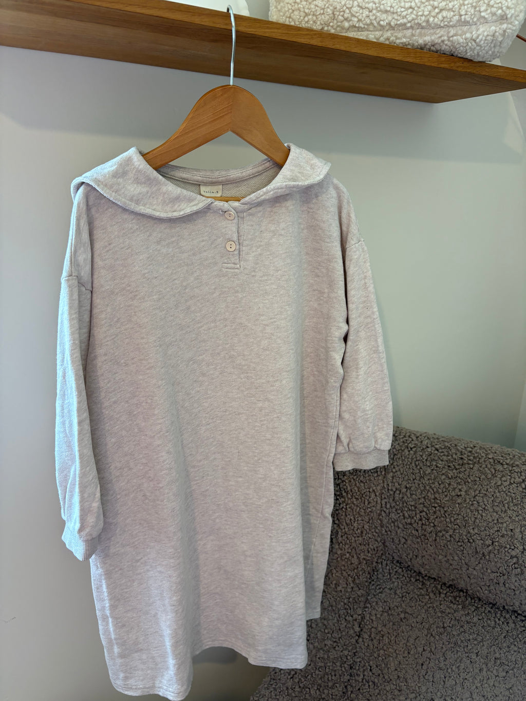 Bella B- grijs kleedje - L (110)