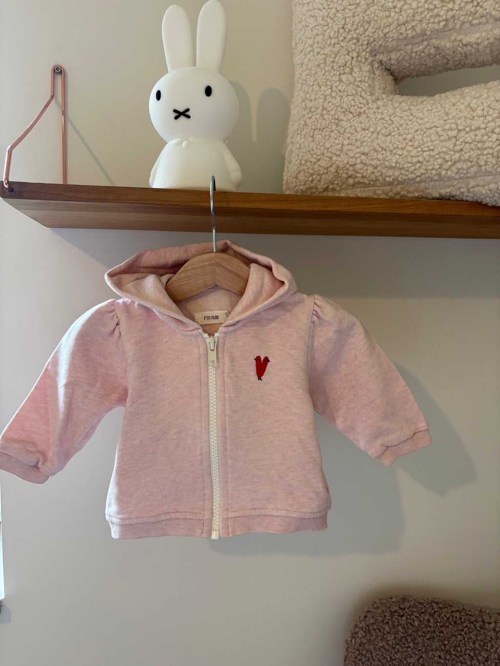 Petit Filou - roze jasje 3M