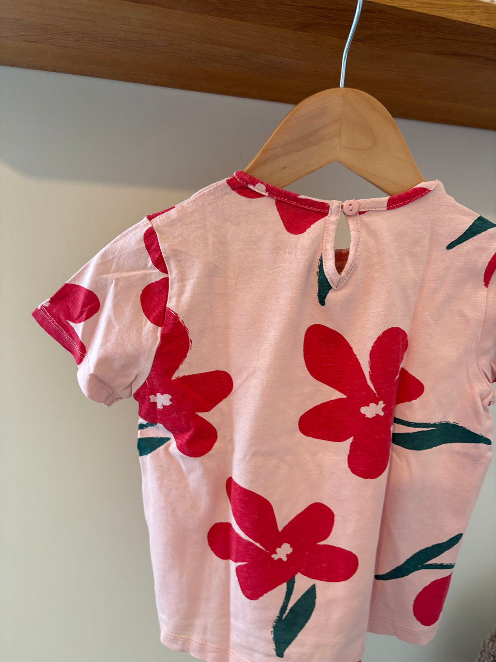 JBC - Tshirt bloemen - 110