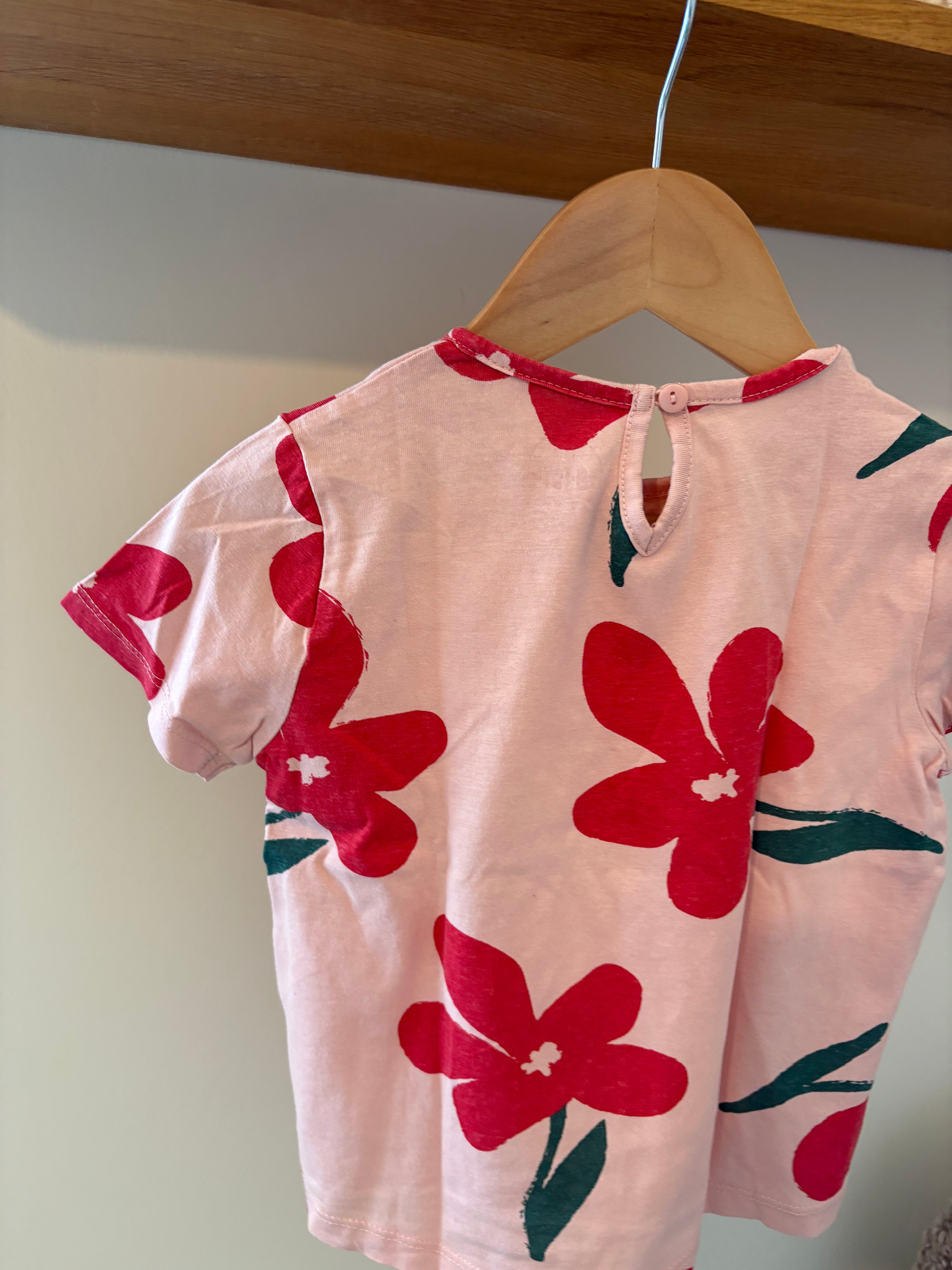 JBC - Tshirt bloemen - 110