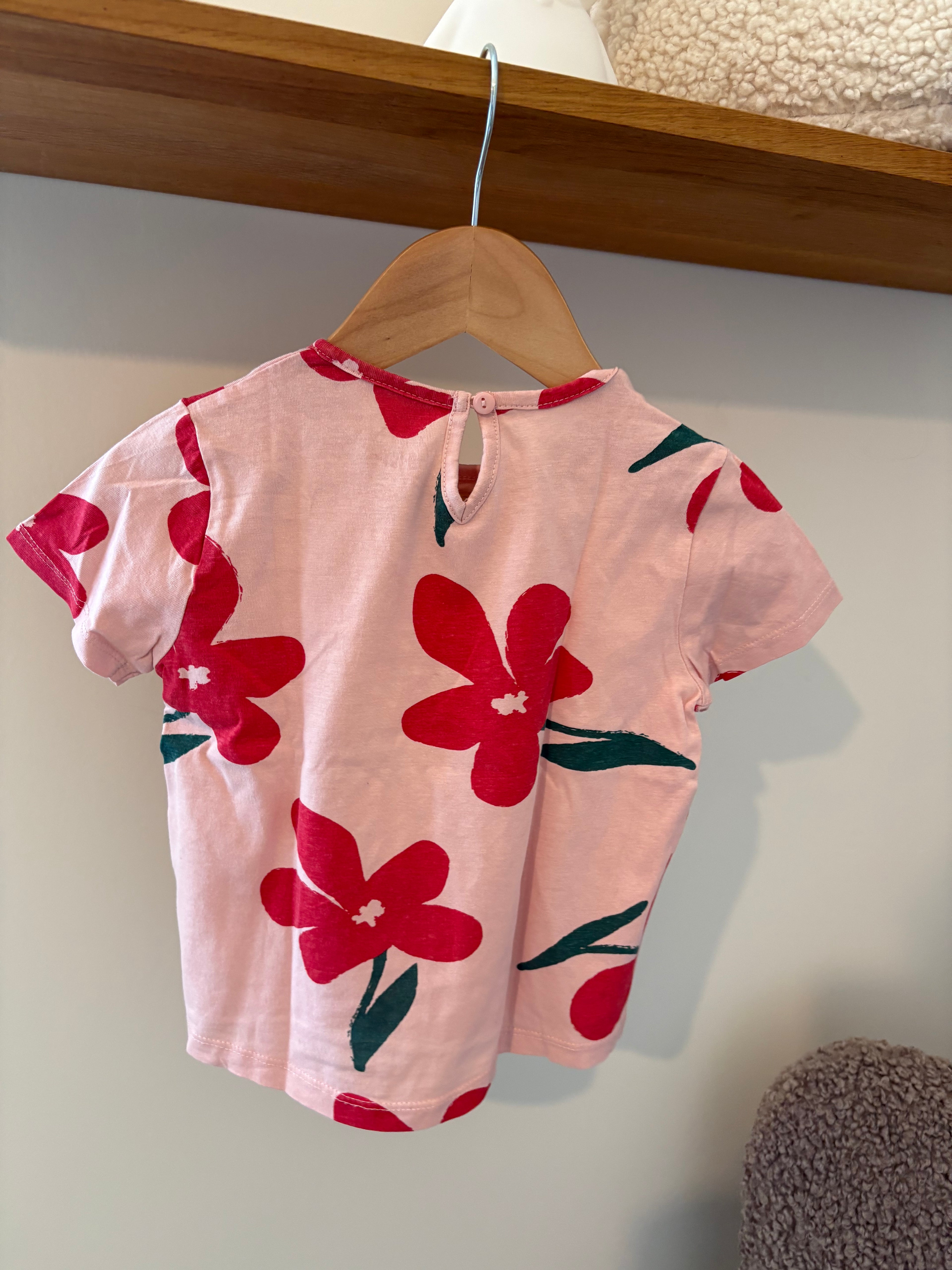JBC - Tshirt bloemen - 110