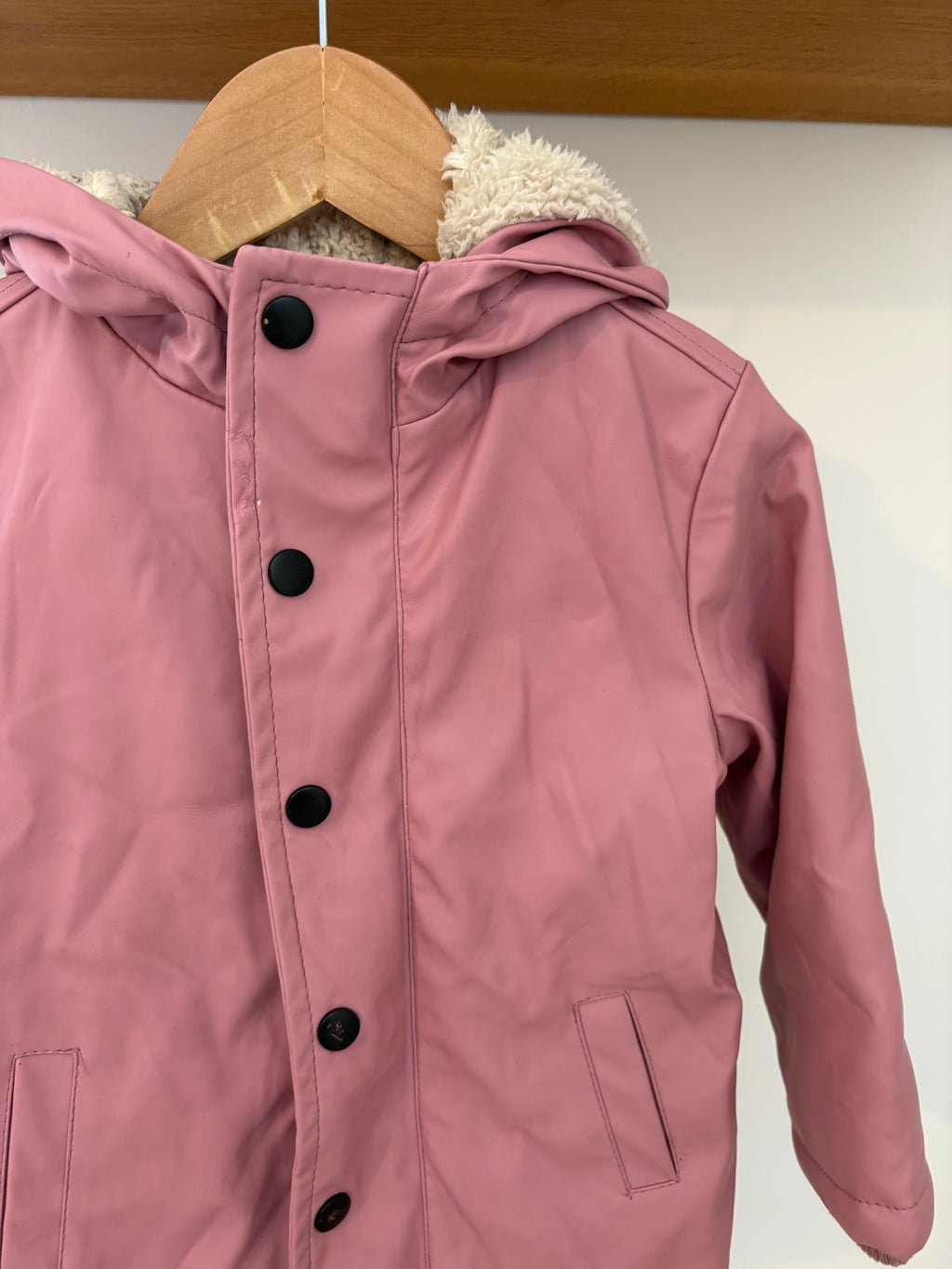 Hema - regenjas roze - 86/92