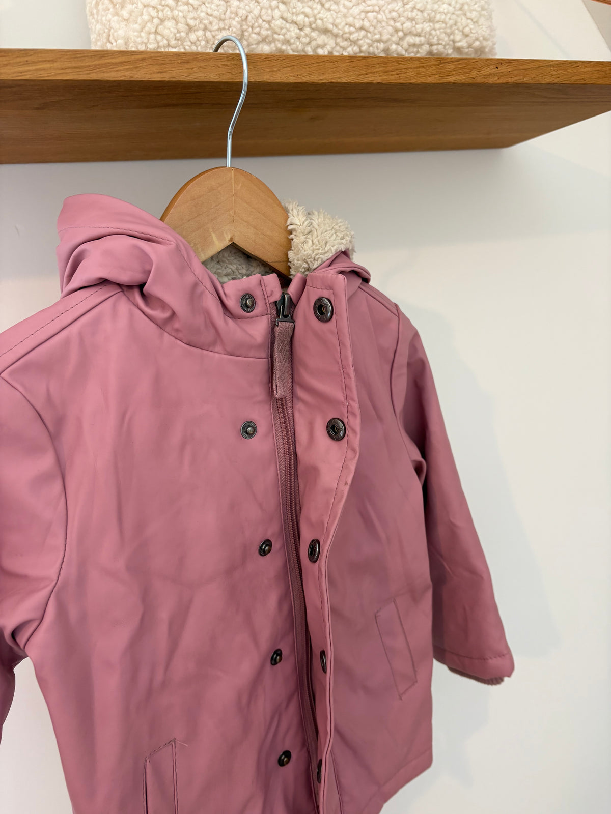 Hema - regenjas roze - 86/92