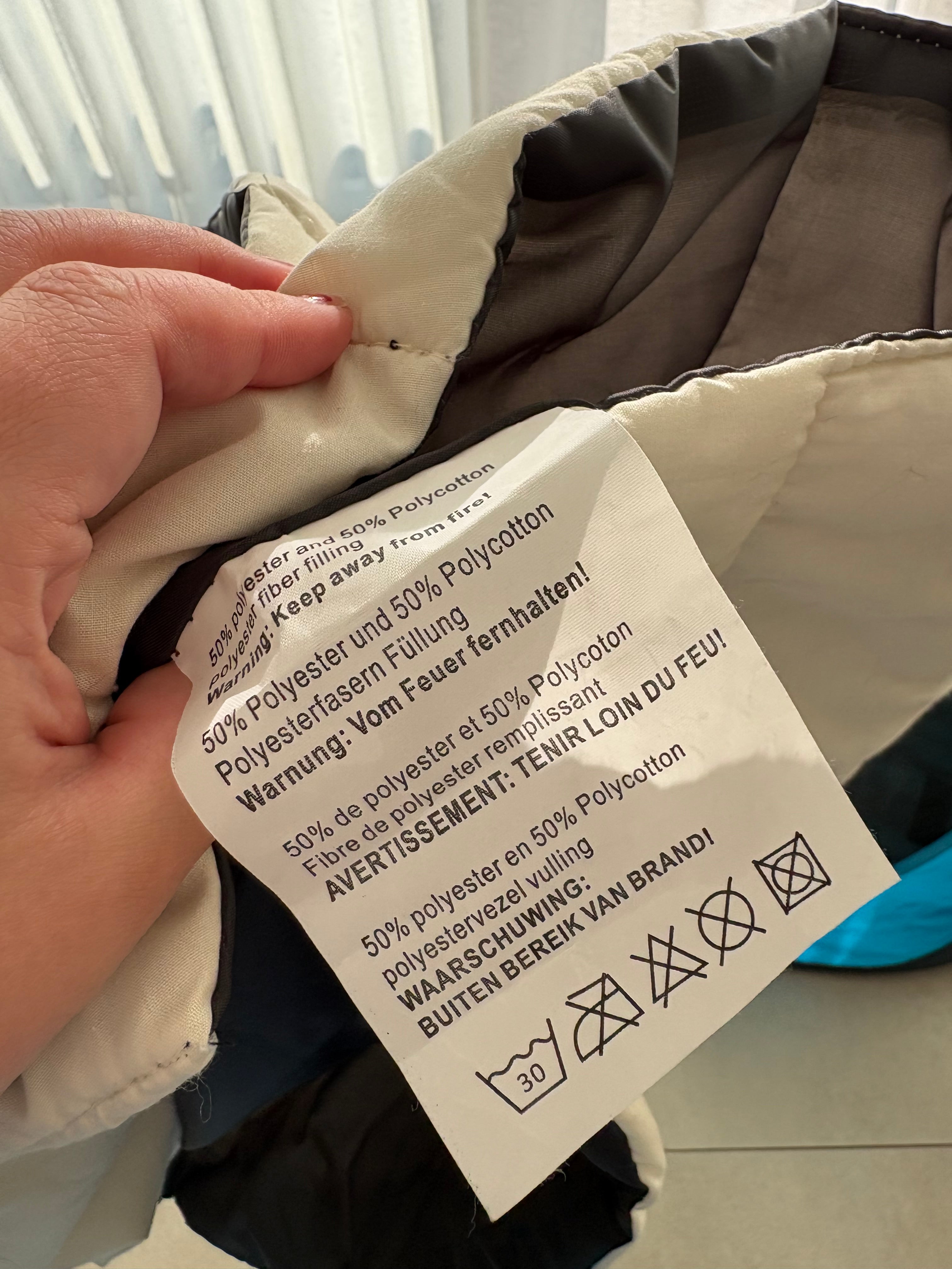 Deryan - blauwe travel cot tent