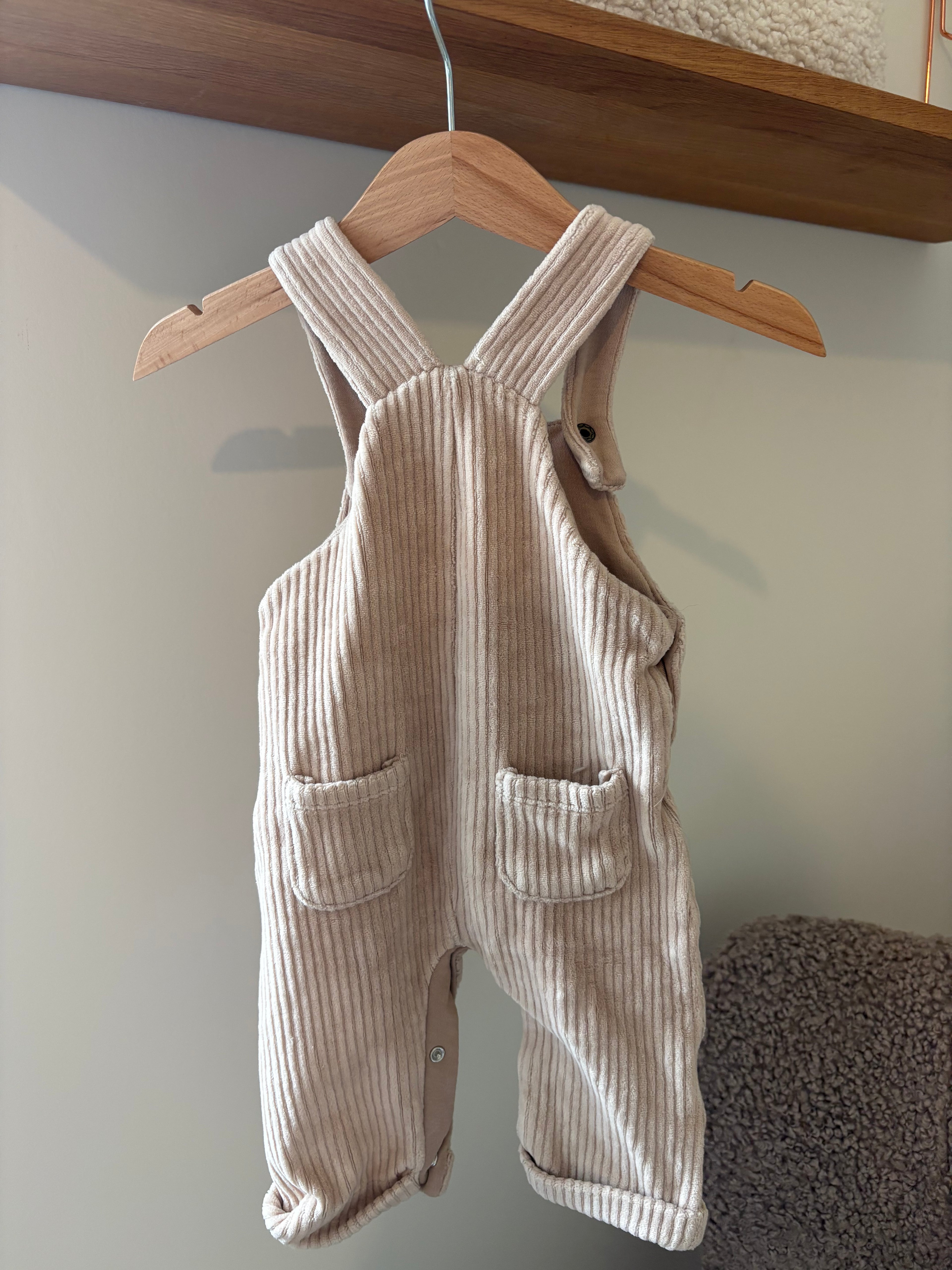 Mayoral - corduroy salopette - 2M
