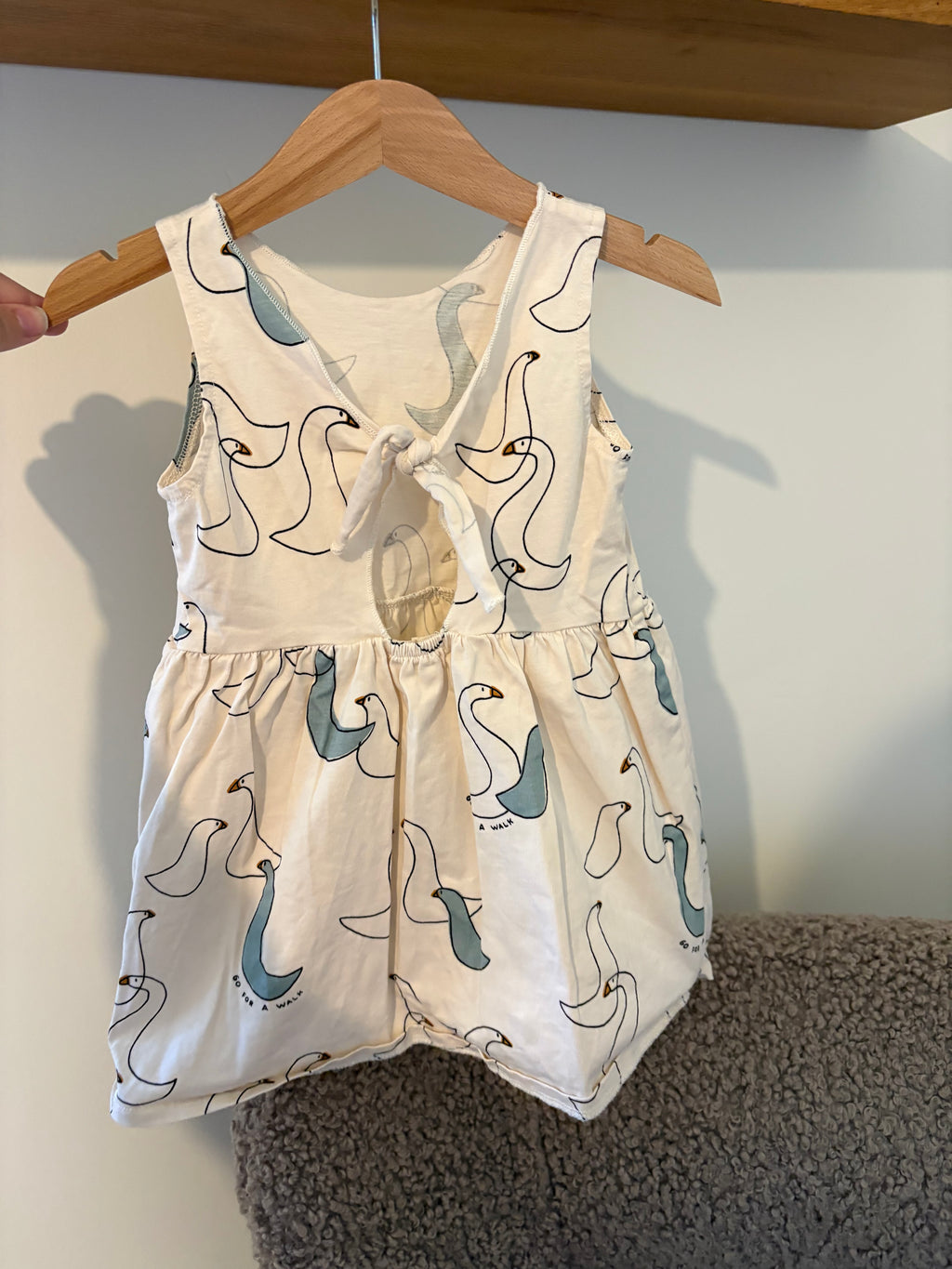 Babyclic jurkje met broekje eendjes - 92