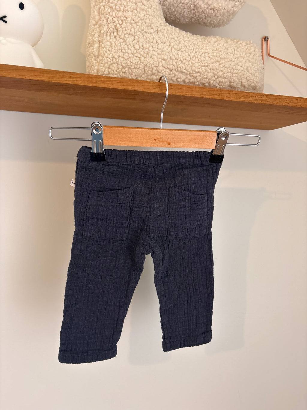 Play Up - blauw los broekje - 6M