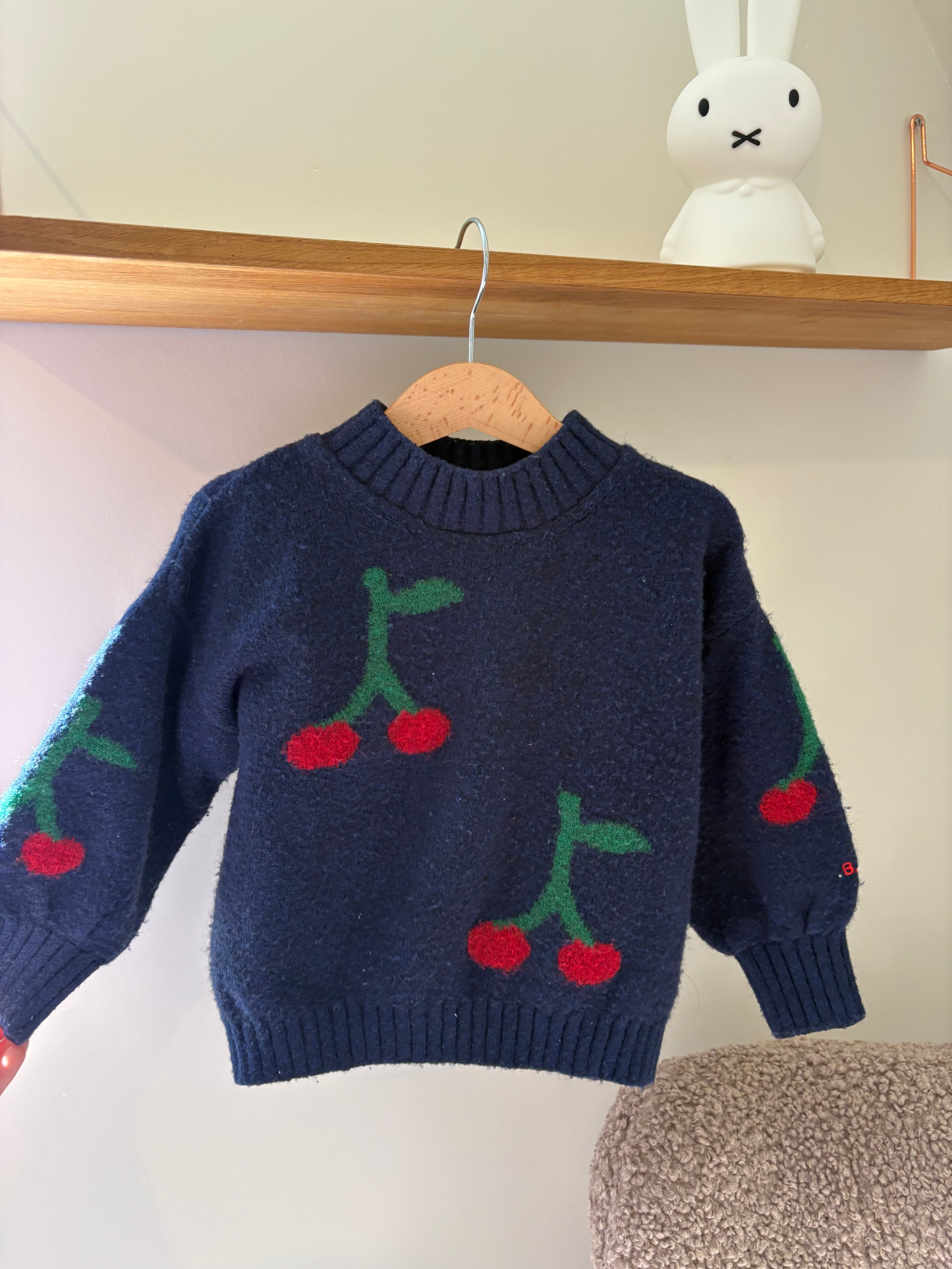 Bobo Choses Trui kersen - 98