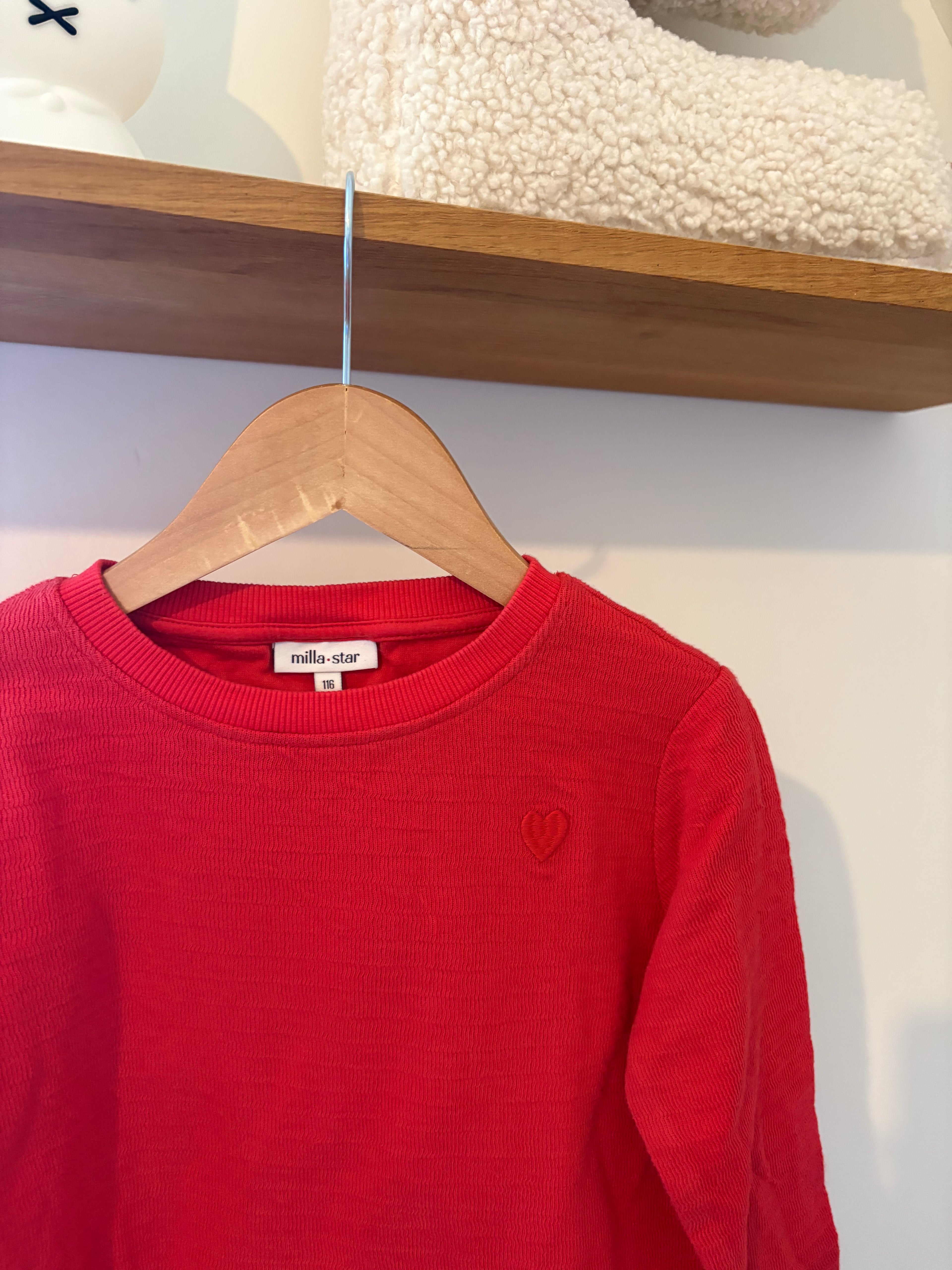 JBC - rood truitje - 116